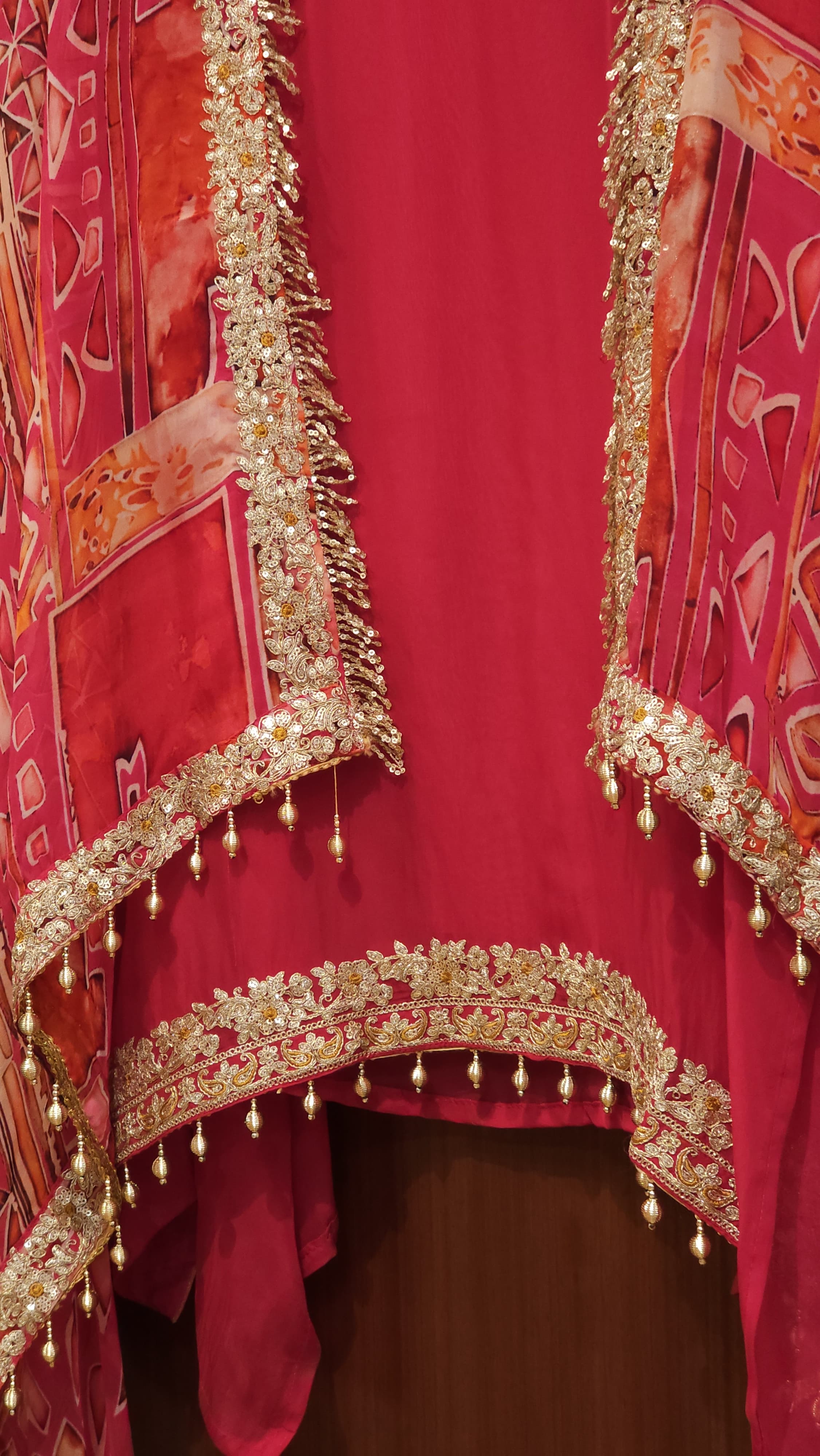 Celibrity Inspired Couture, Rajwada Organza Ensemble