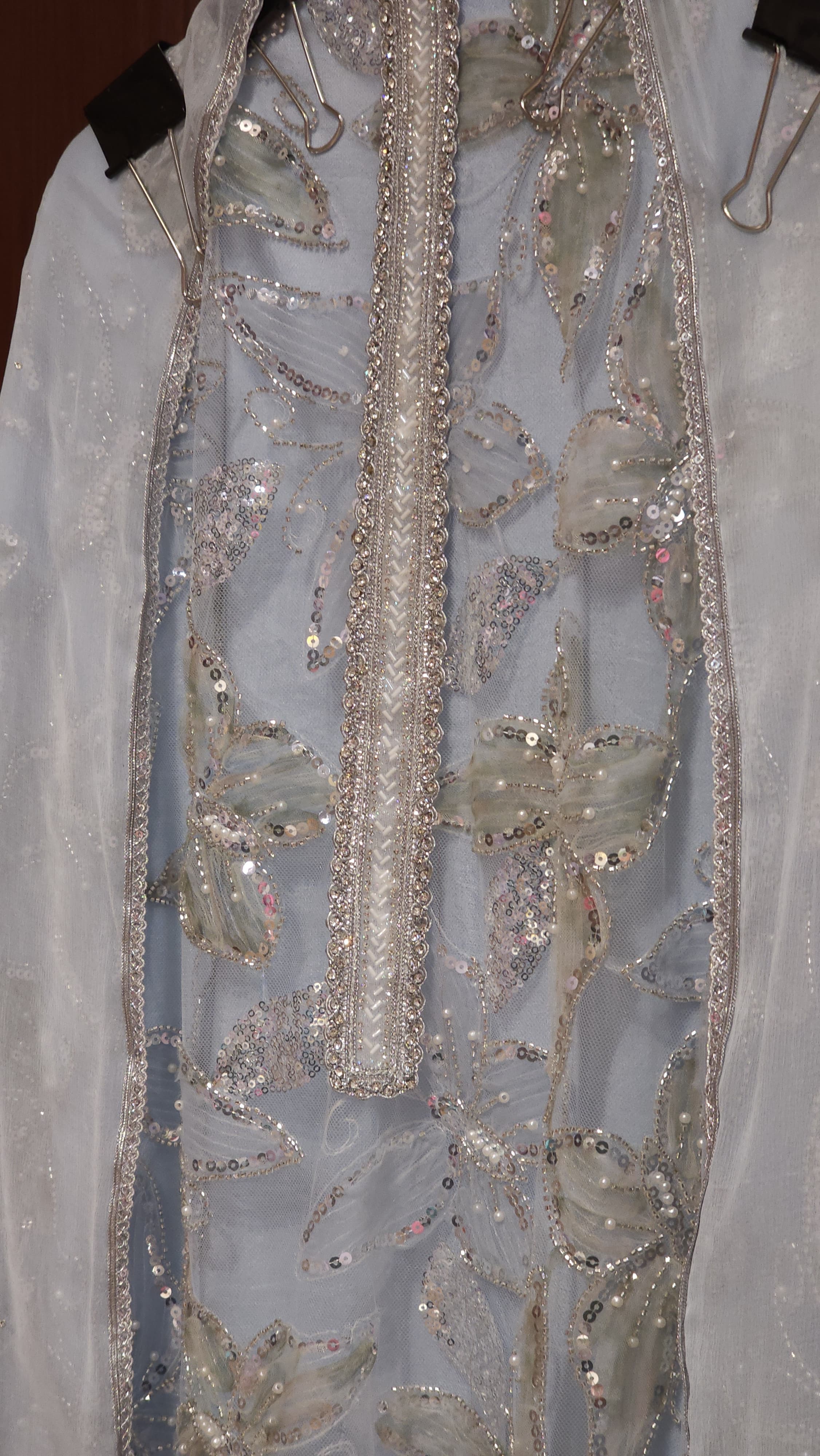 Butterflies on Net - Indo Western Suit