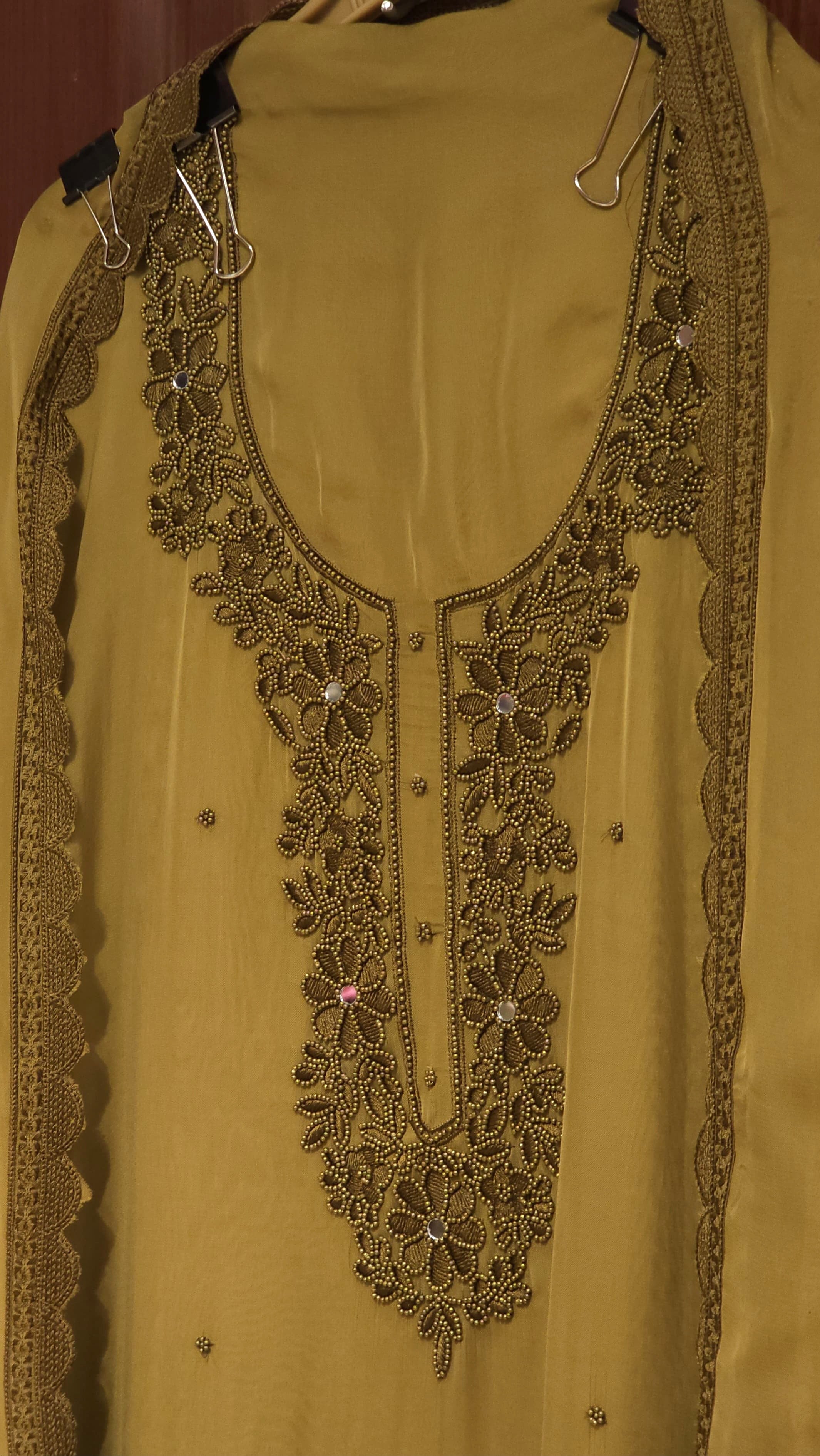 Pakistani Designer Inspired Organza Cutwork Suit