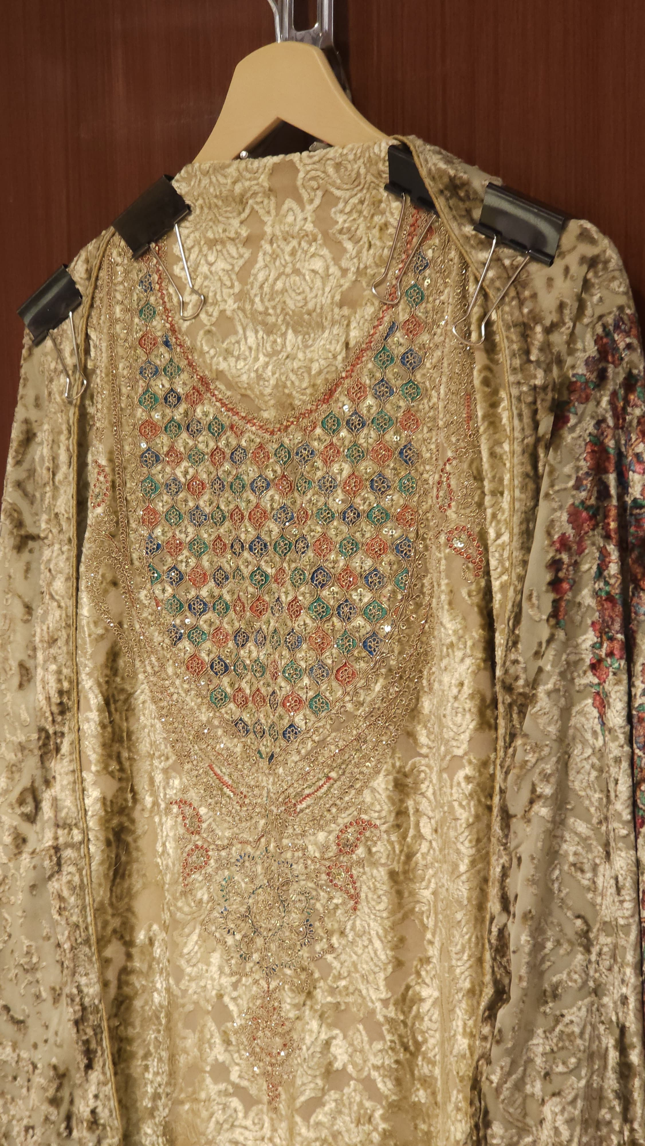 Luxury Brasso Velvet, Paisley Patterned Suit