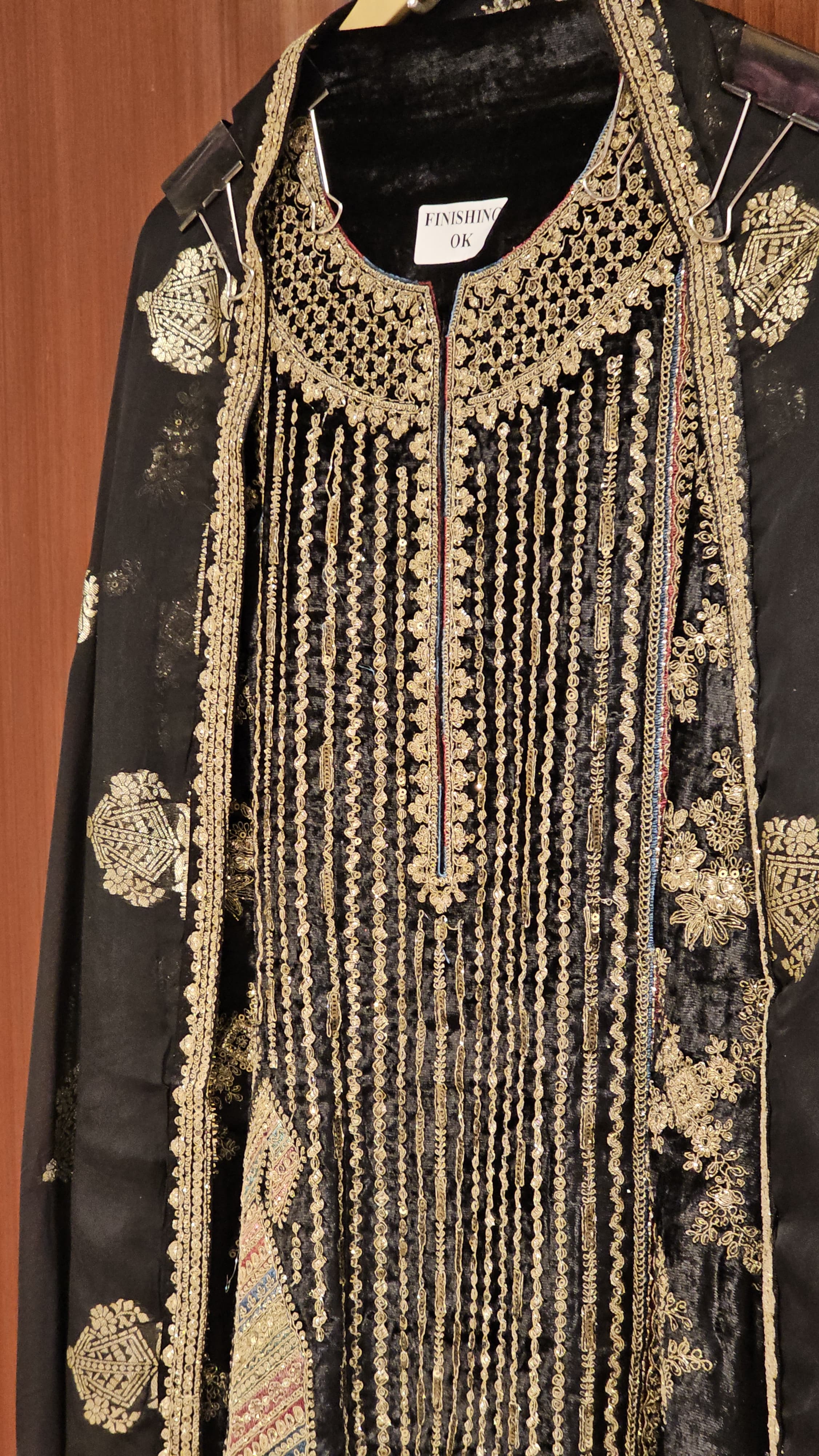 Shahi Velvet Suit in Rajwada look