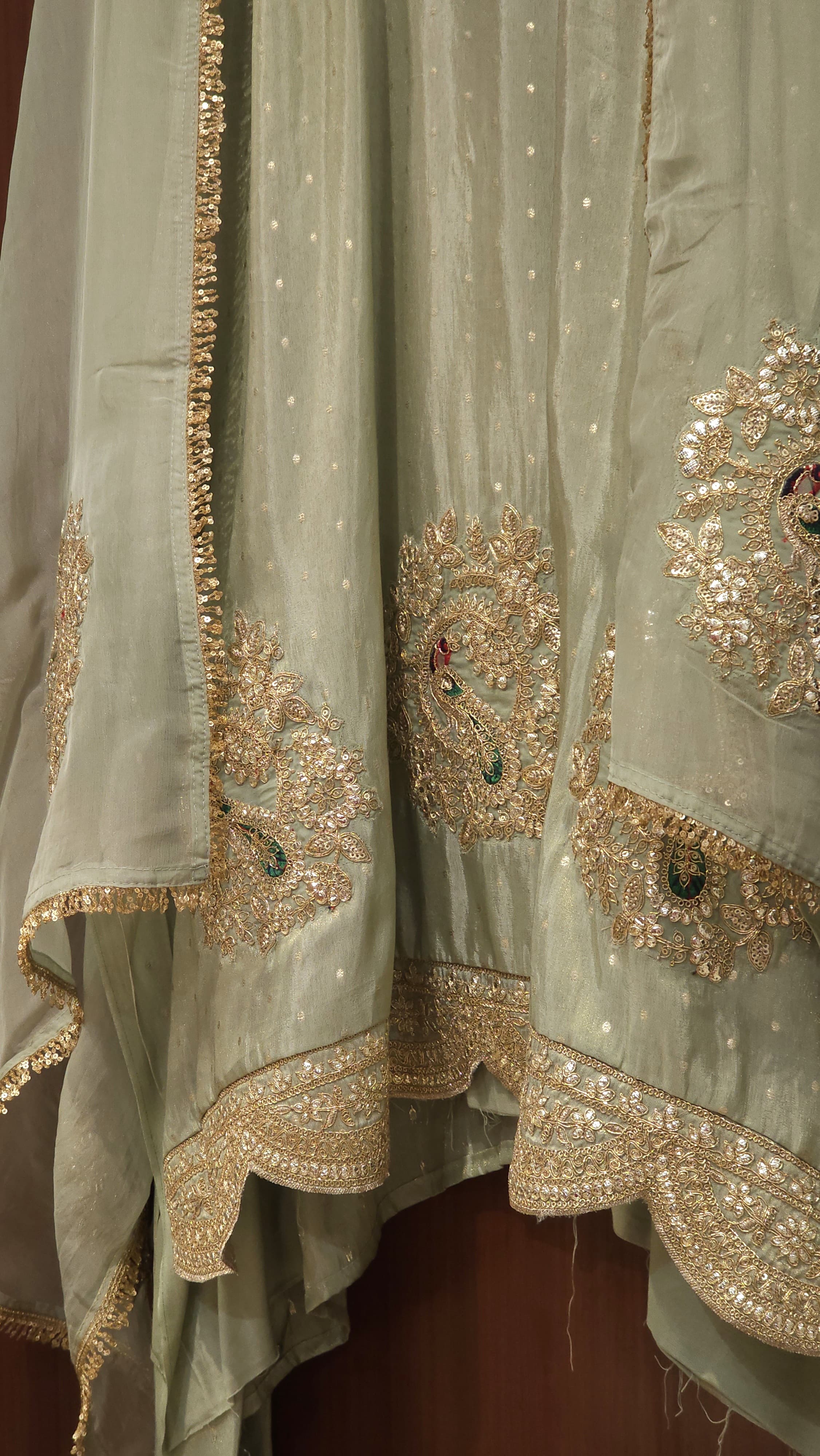 Peacock Assemble, Soft Banarasi Tissue Suit