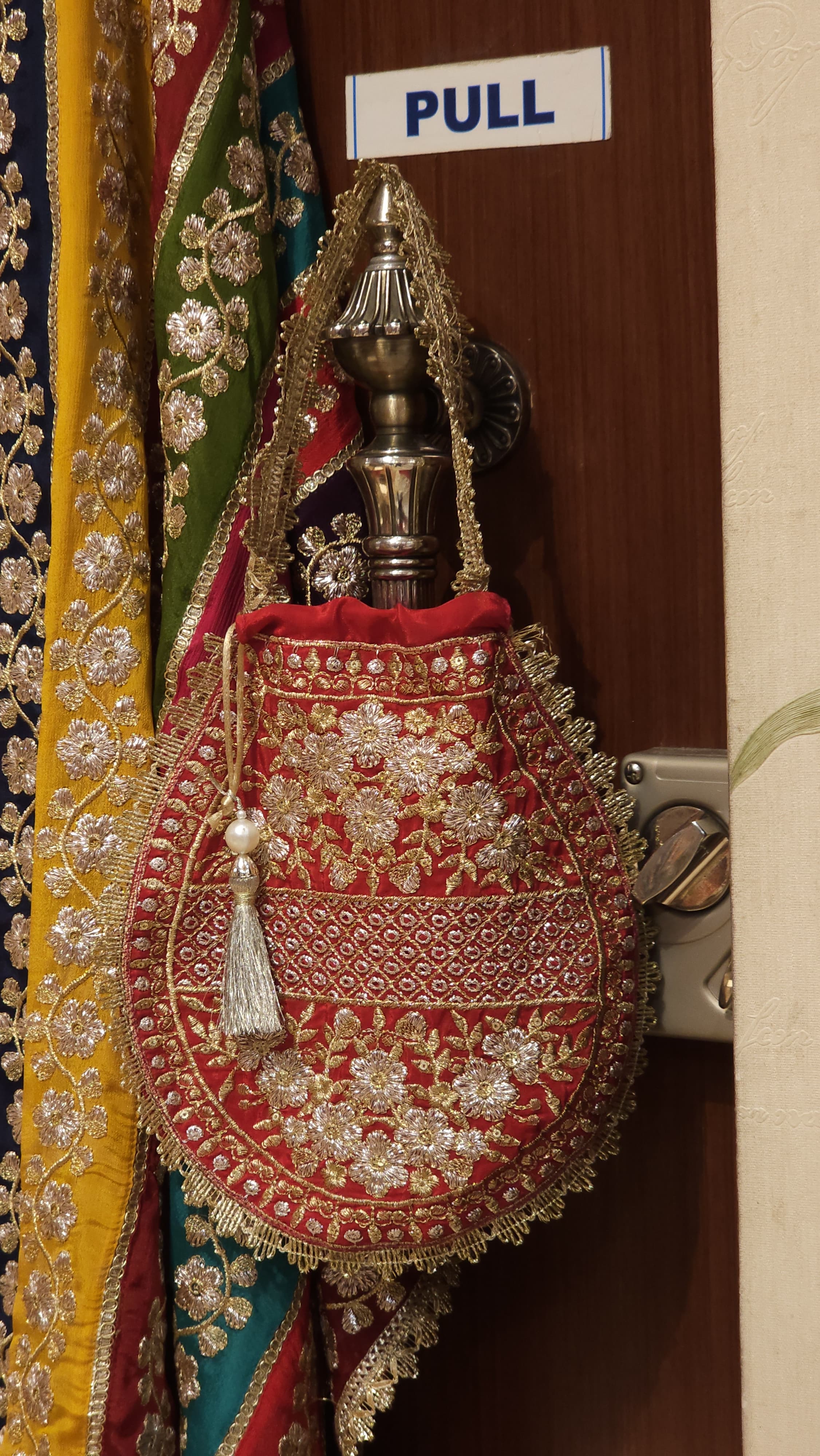 Shaadi- Edition,Crepe Suit with Grand Dupatta