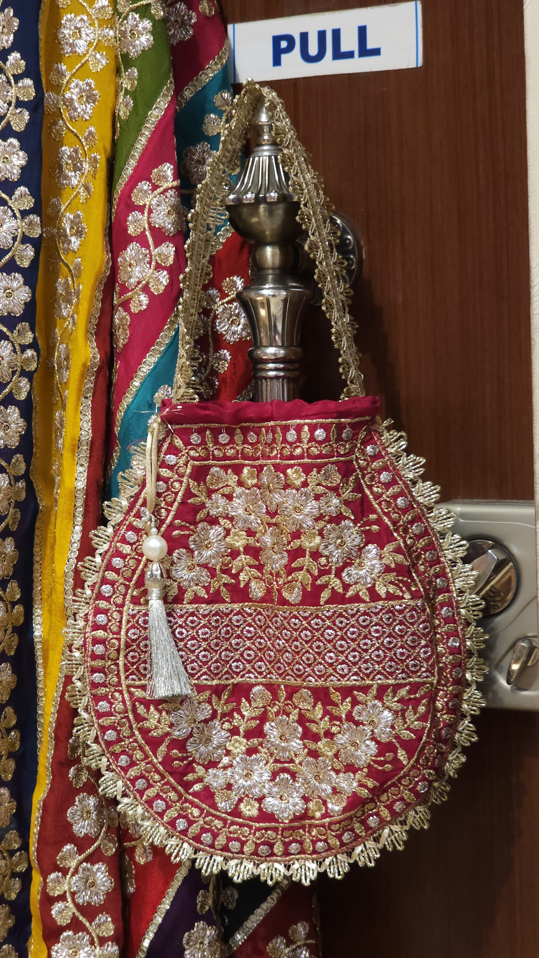 Shaadi- Edition,Crepe Suit with Grand Dupatta