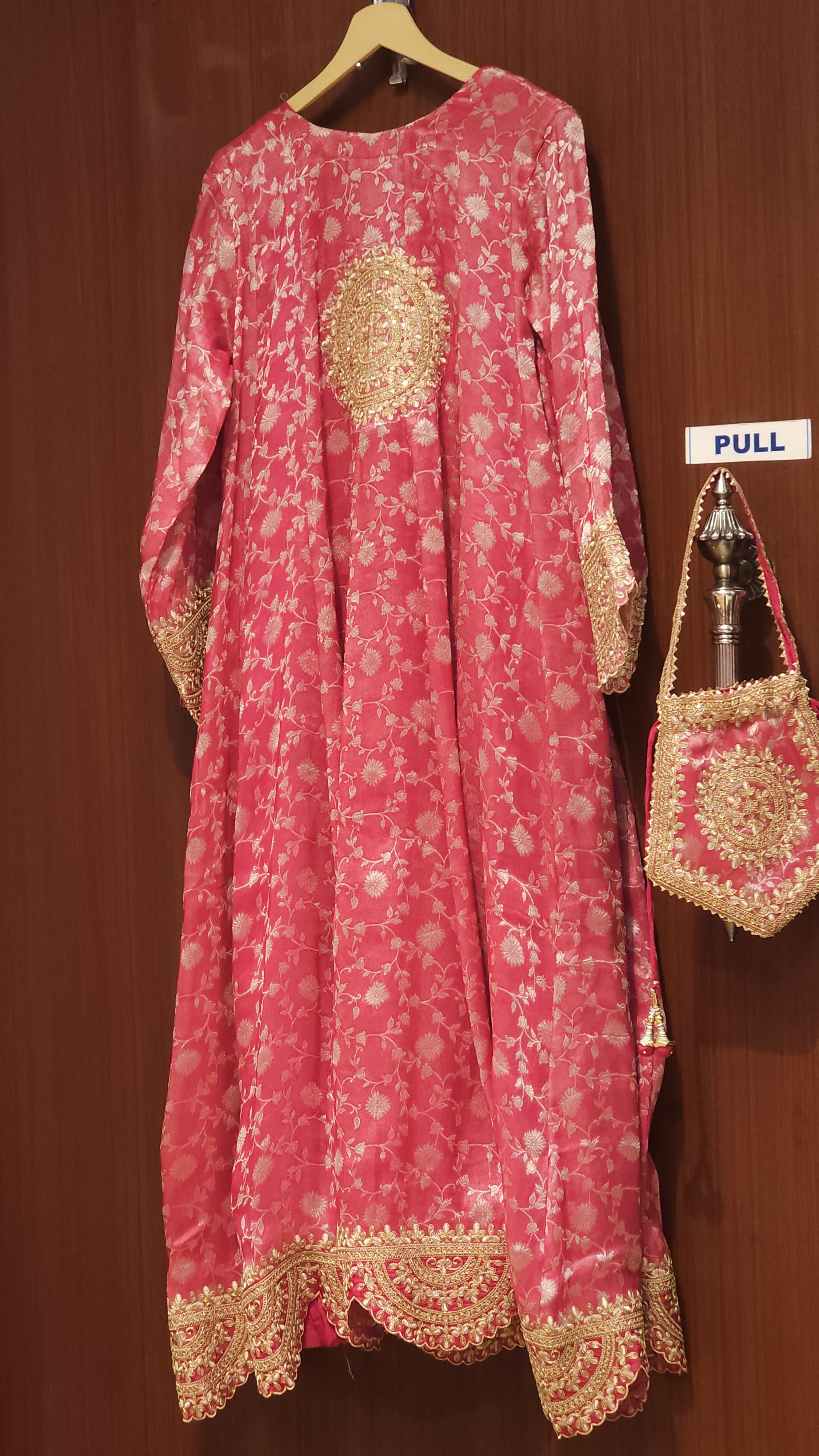 Russian Tissue Anarkali – Royal Heritage Embroidery Edition