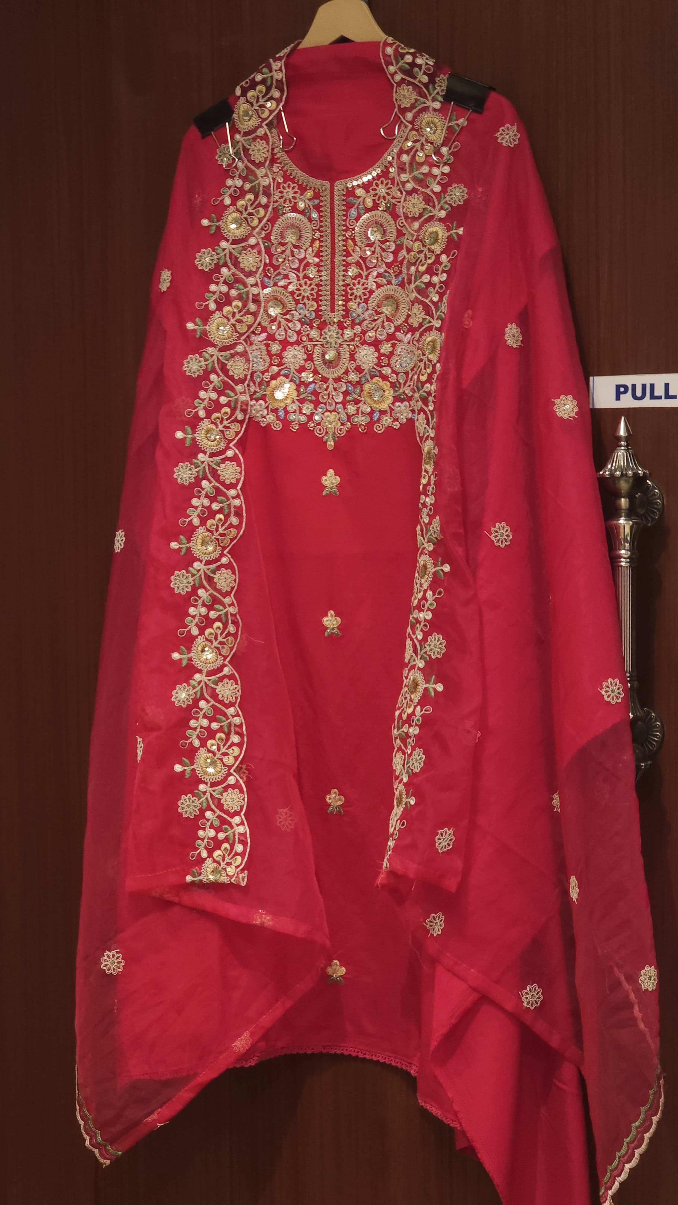 Calcutta Embroidery on Modal Muslin