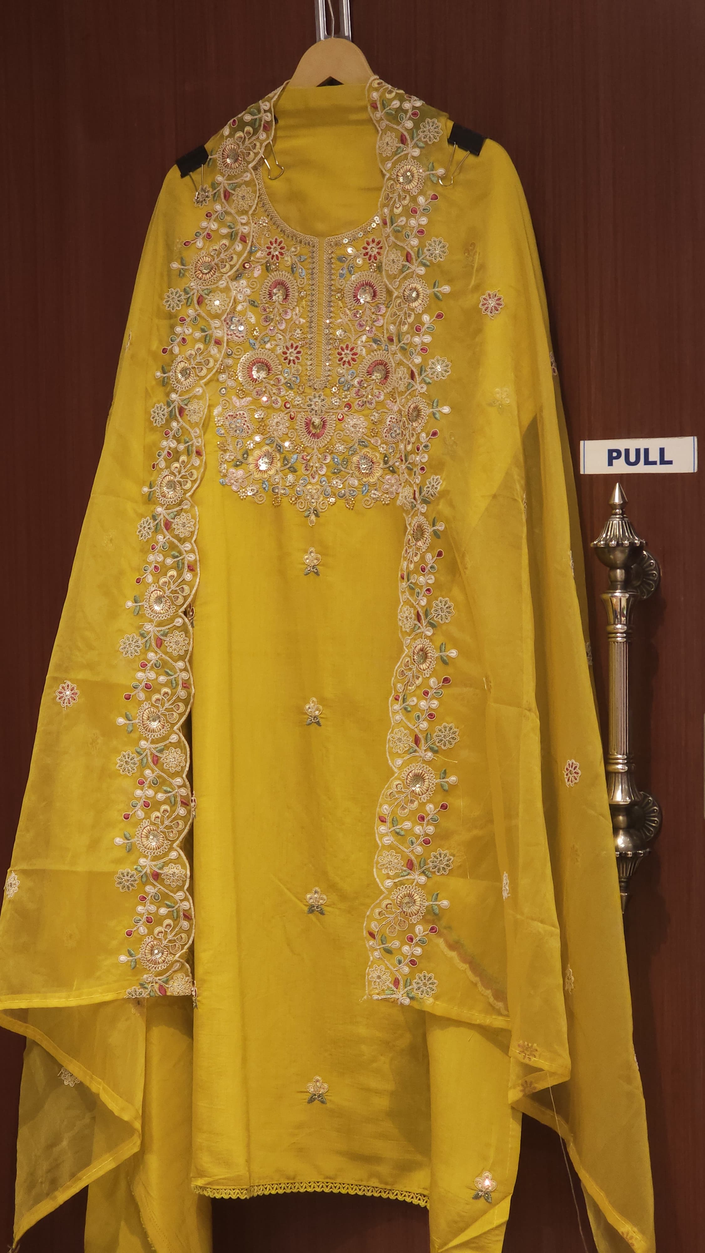 Calcutta Embroidery on Modal Muslin