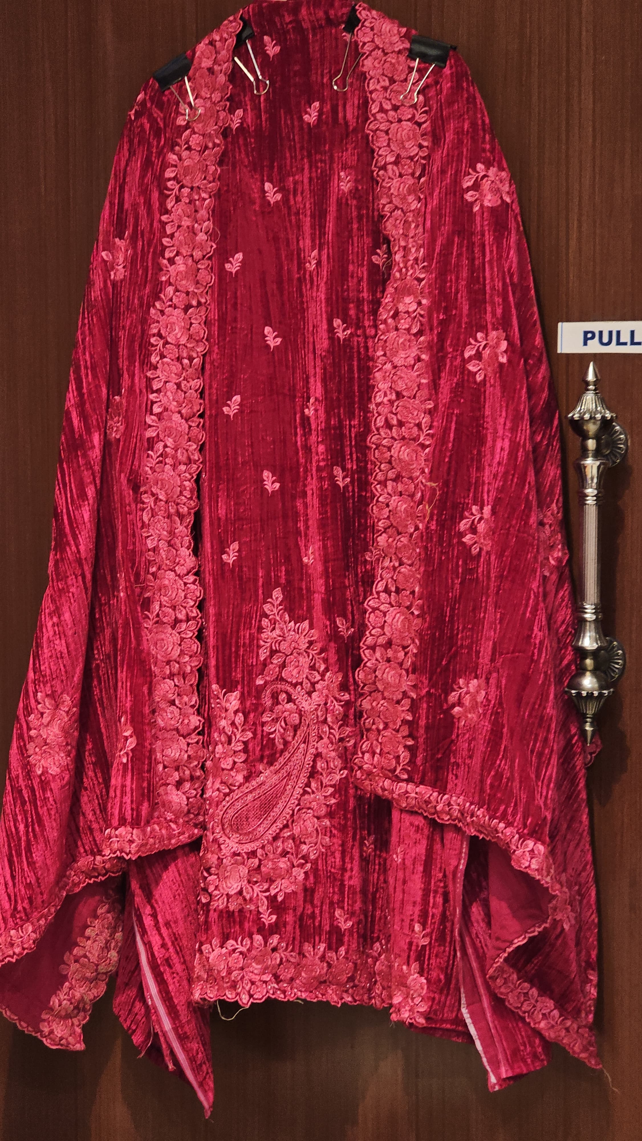 Viral Parsi Embroidery - Velvet Edition with bottom work