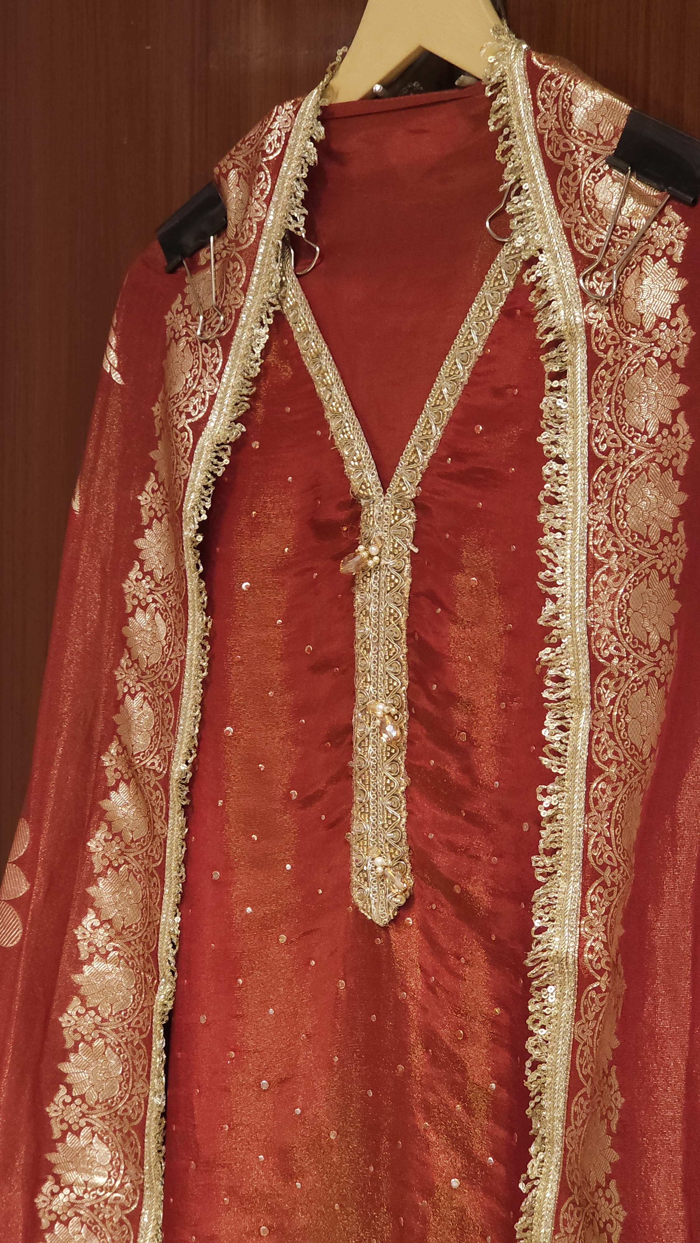 Mughal Art 3.O Suit with Rajwada Embroidery