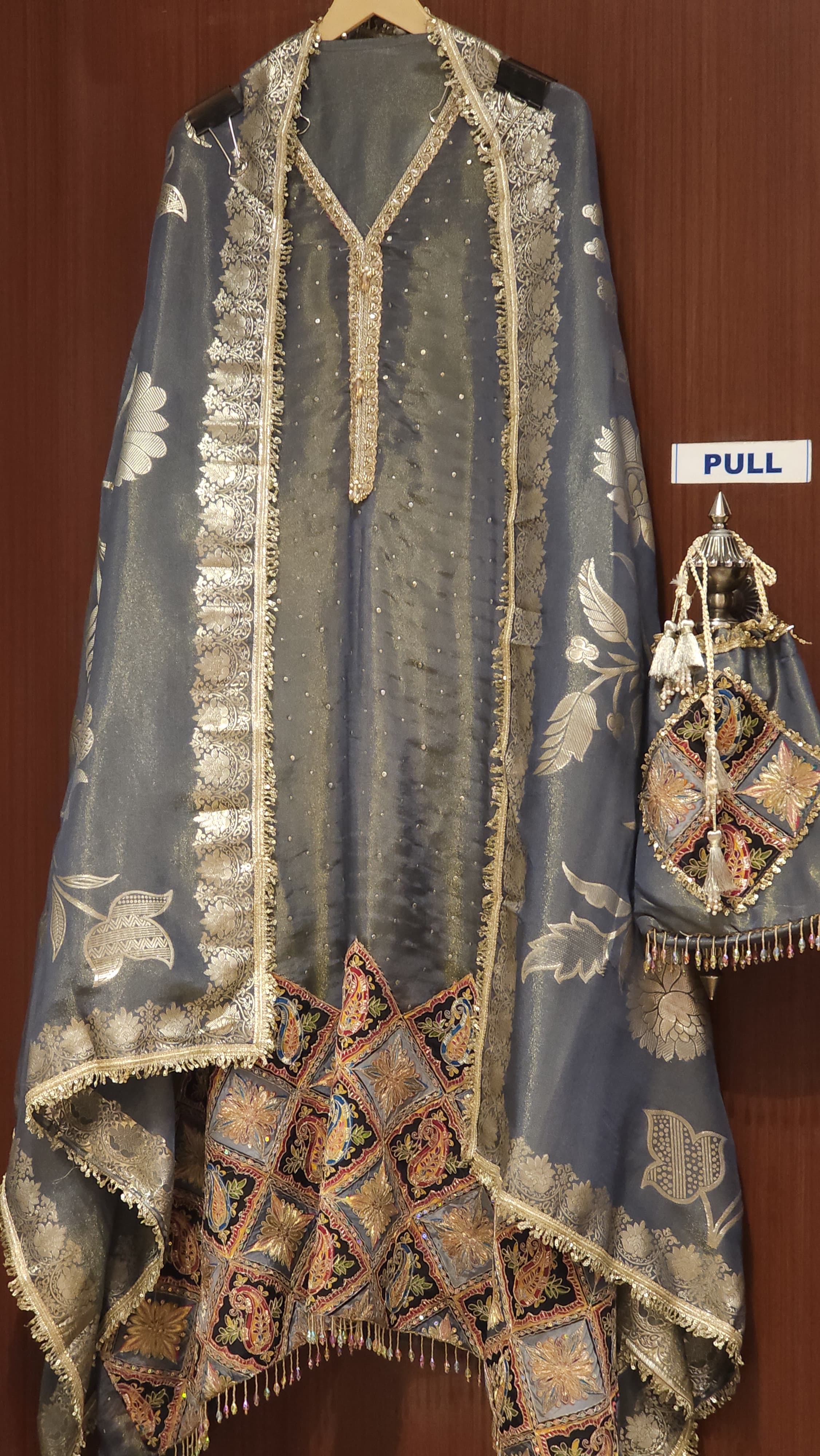 Mughal Art 3.O Suit with Rajwada Embroidery