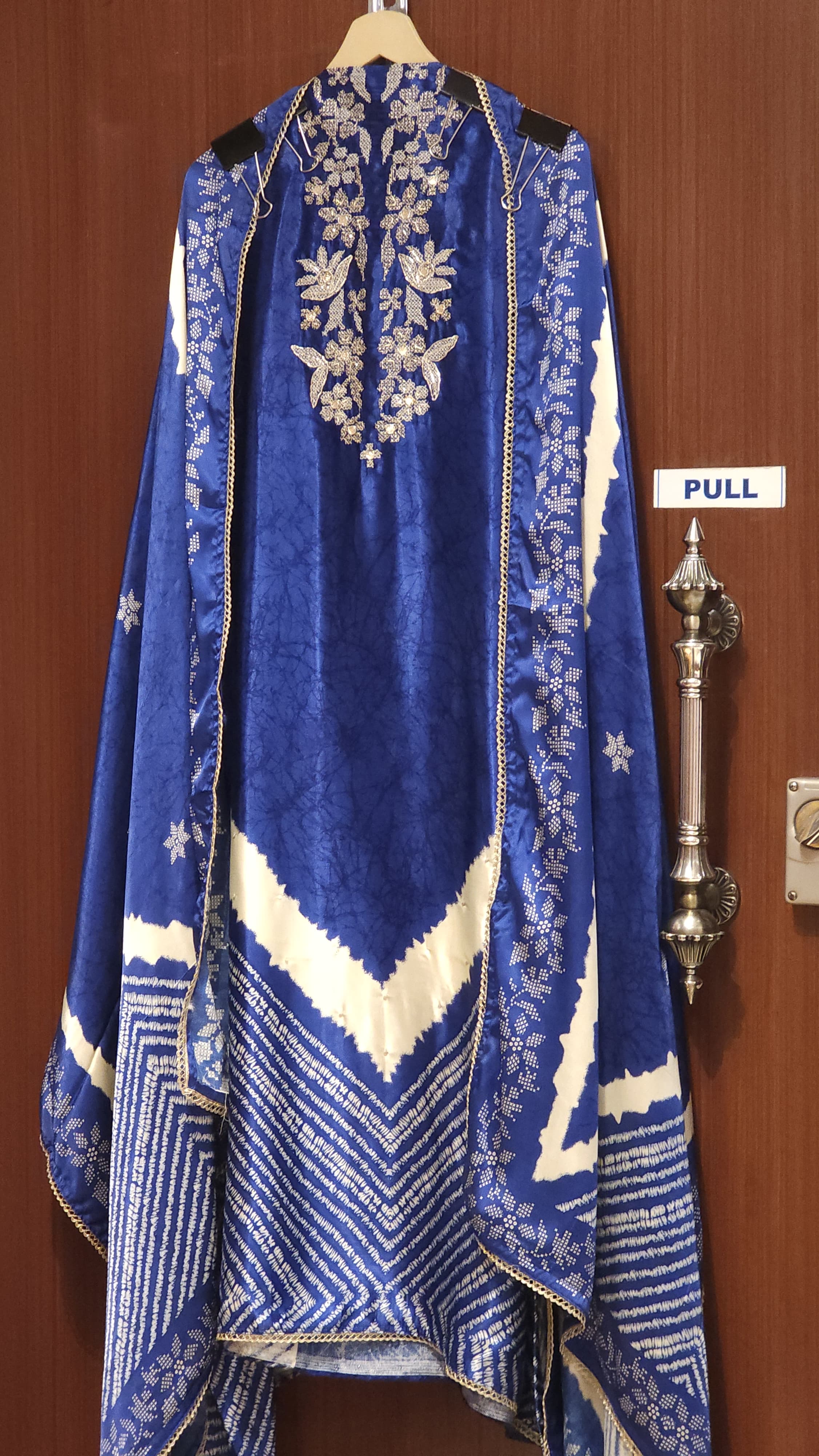 Gajji Silk 1.O with Bandhani Prints