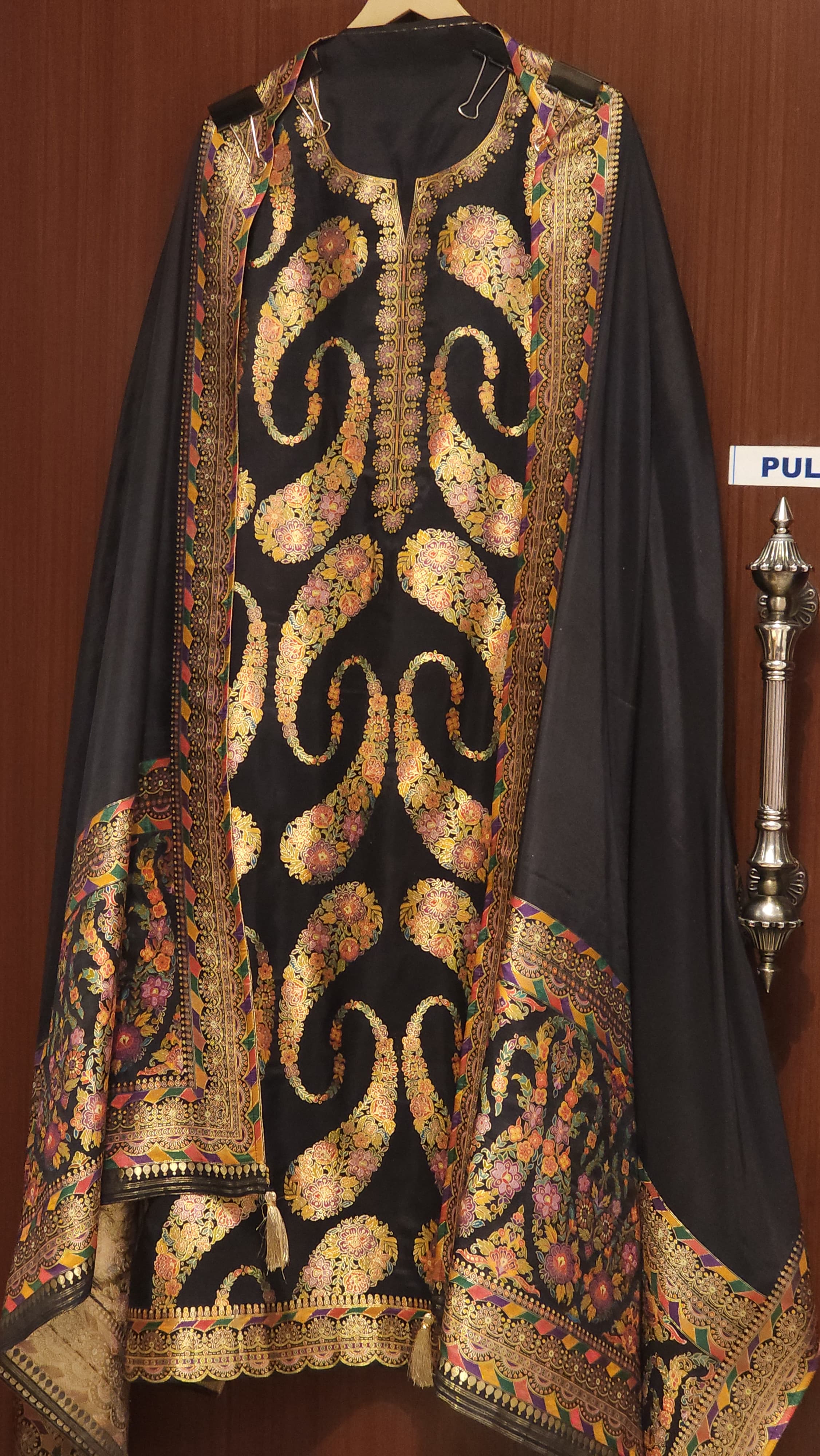 Silk Jacquard Weave suits with Position Printing 5.0