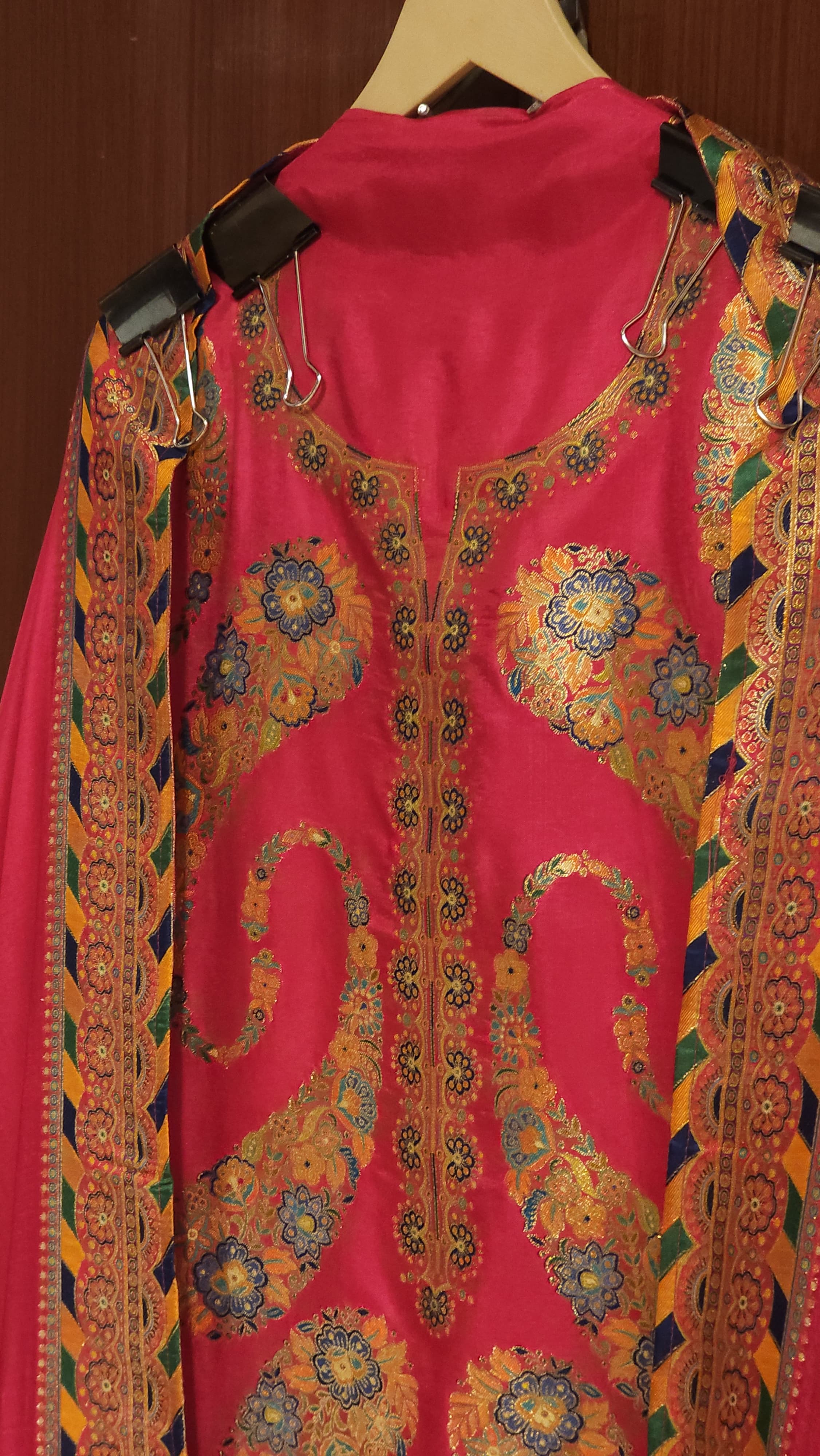 Silk Jacquard Weave suits with Position Printing 5.0