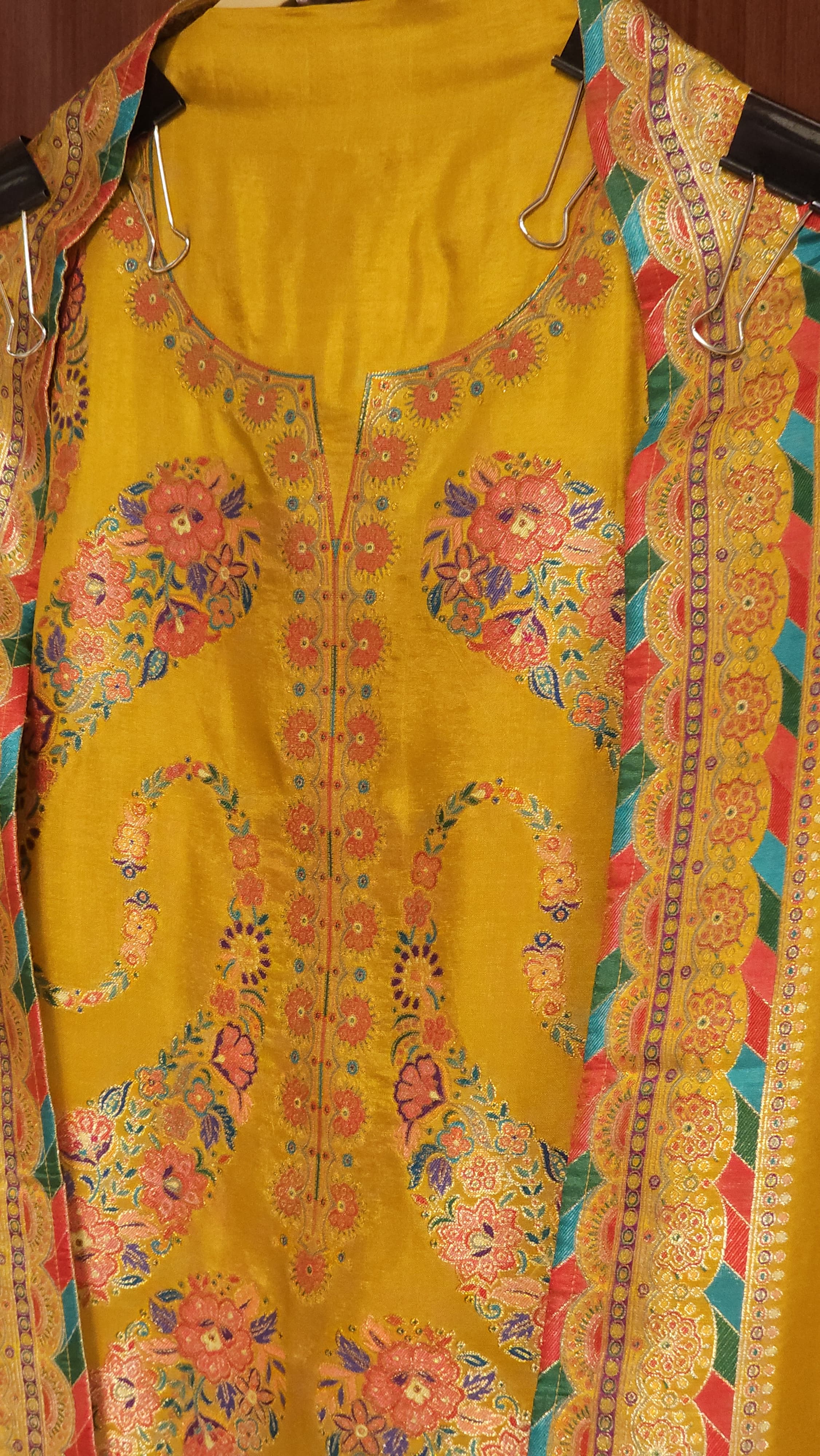 Silk Jacquard Weave suits with Position Printing 5.0
