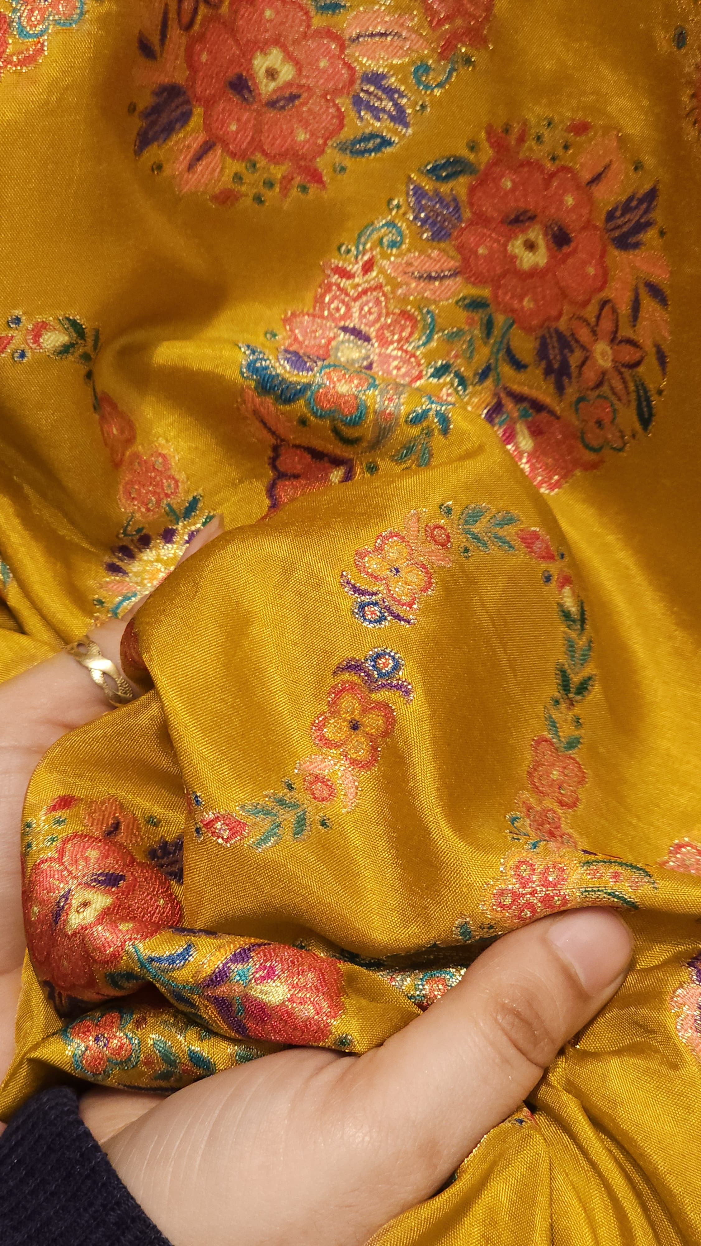 Silk Jacquard Weave suits with Position Printing 5.0