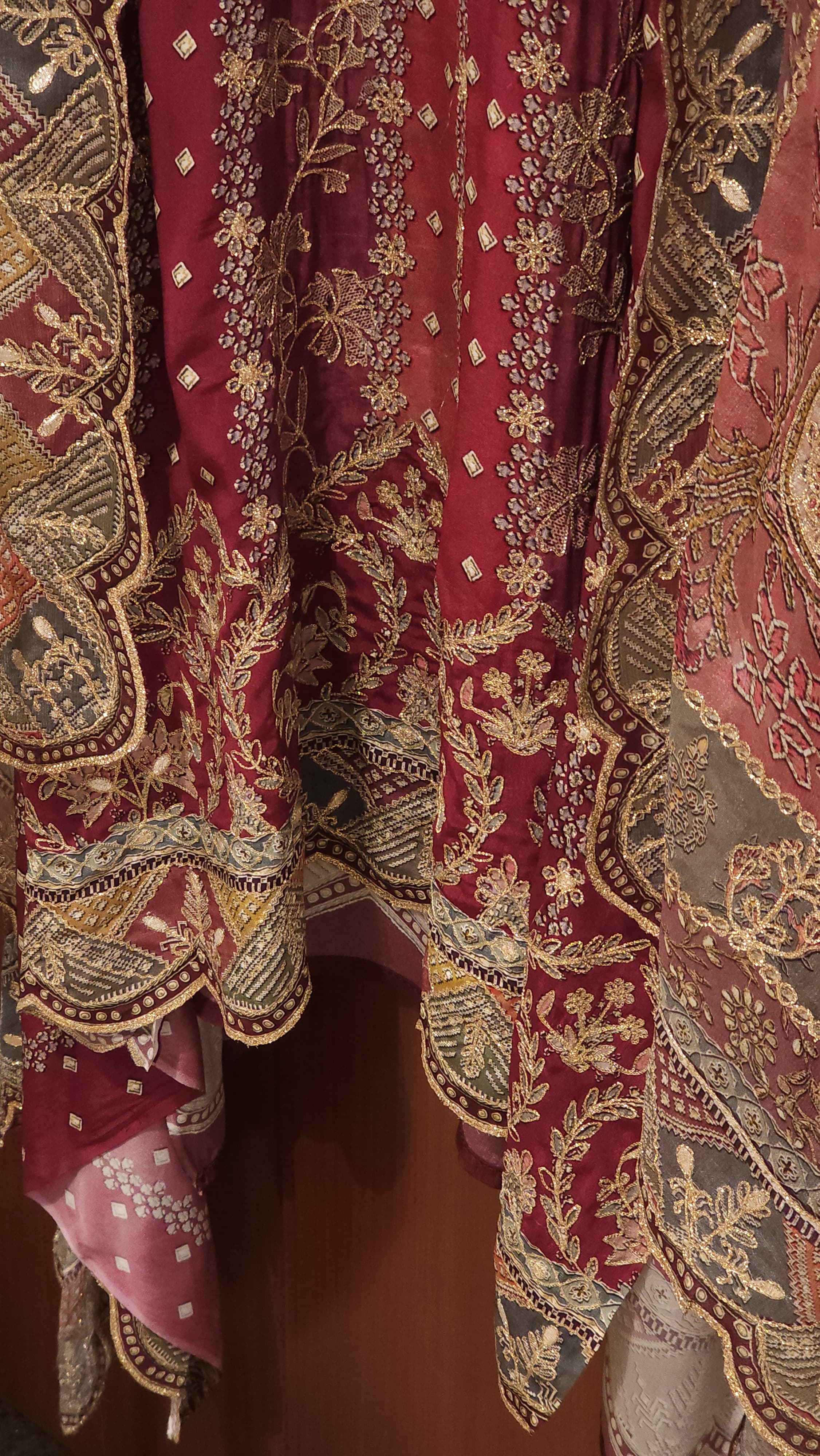 Anarkali Look Pure Crepe A-Line Suit 3.0