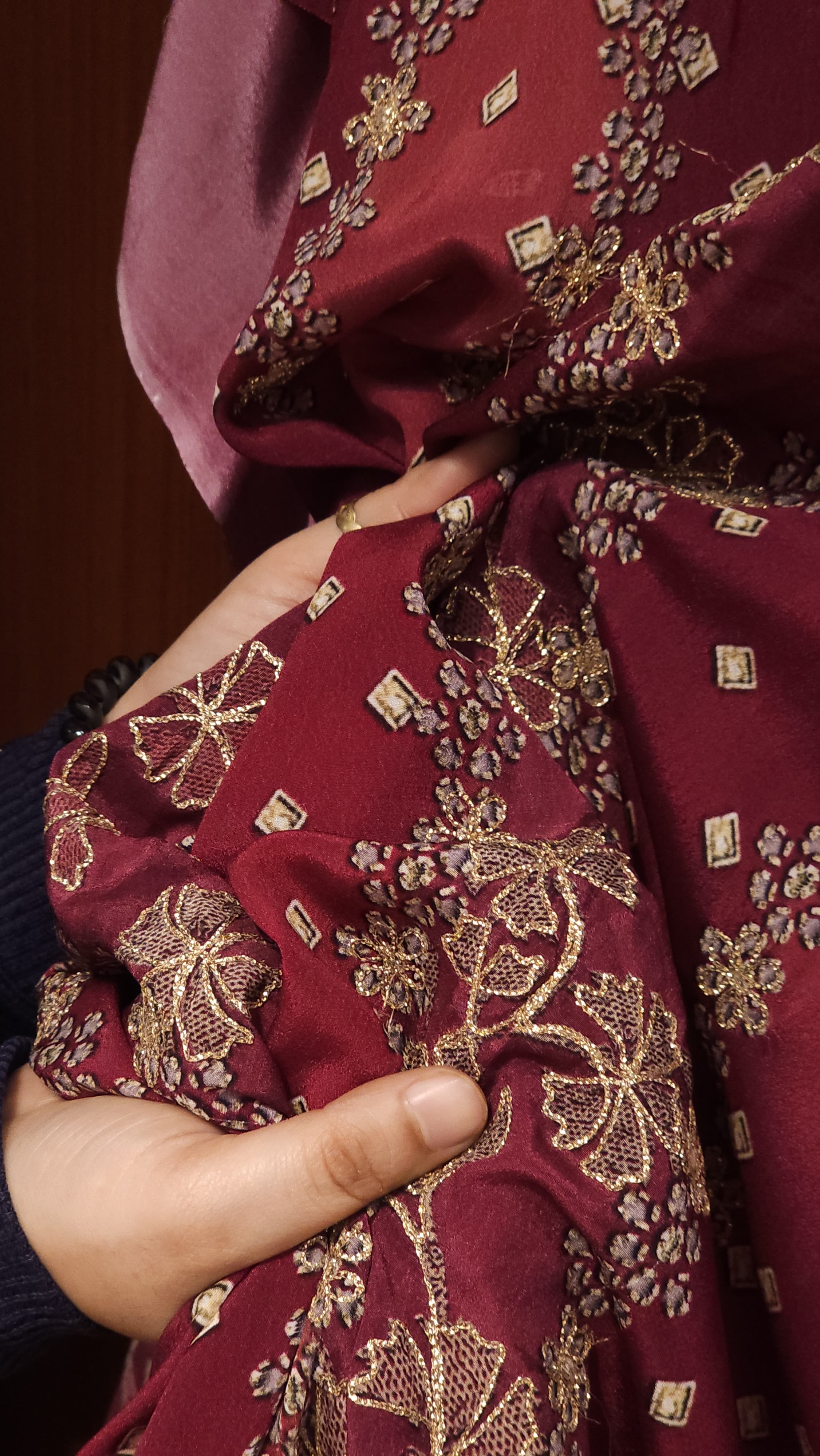 Anarkali Look Pure Crepe A-Line Suit 3.0