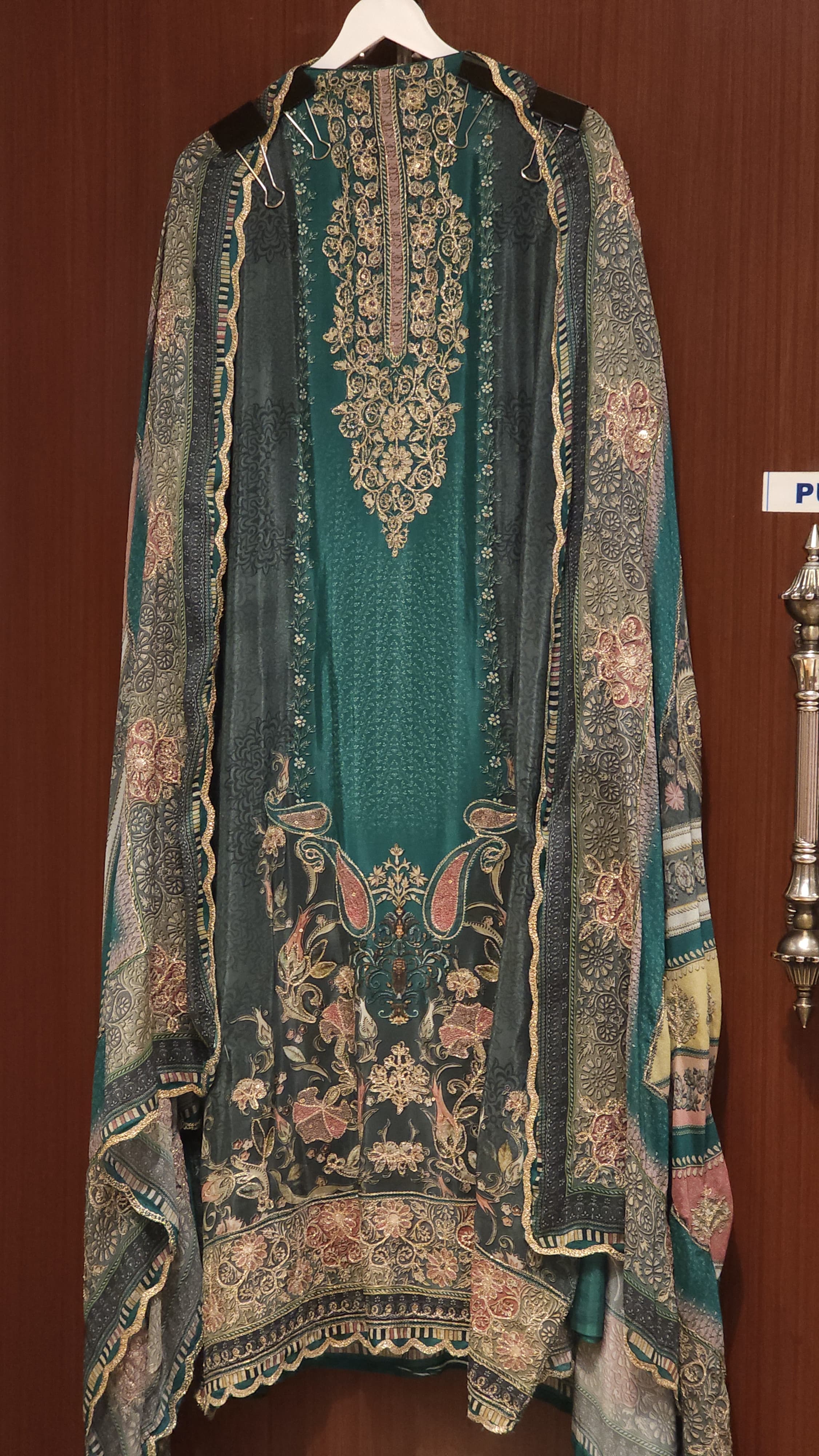 Eid Special- Crepe Embroidery Suit 1.O