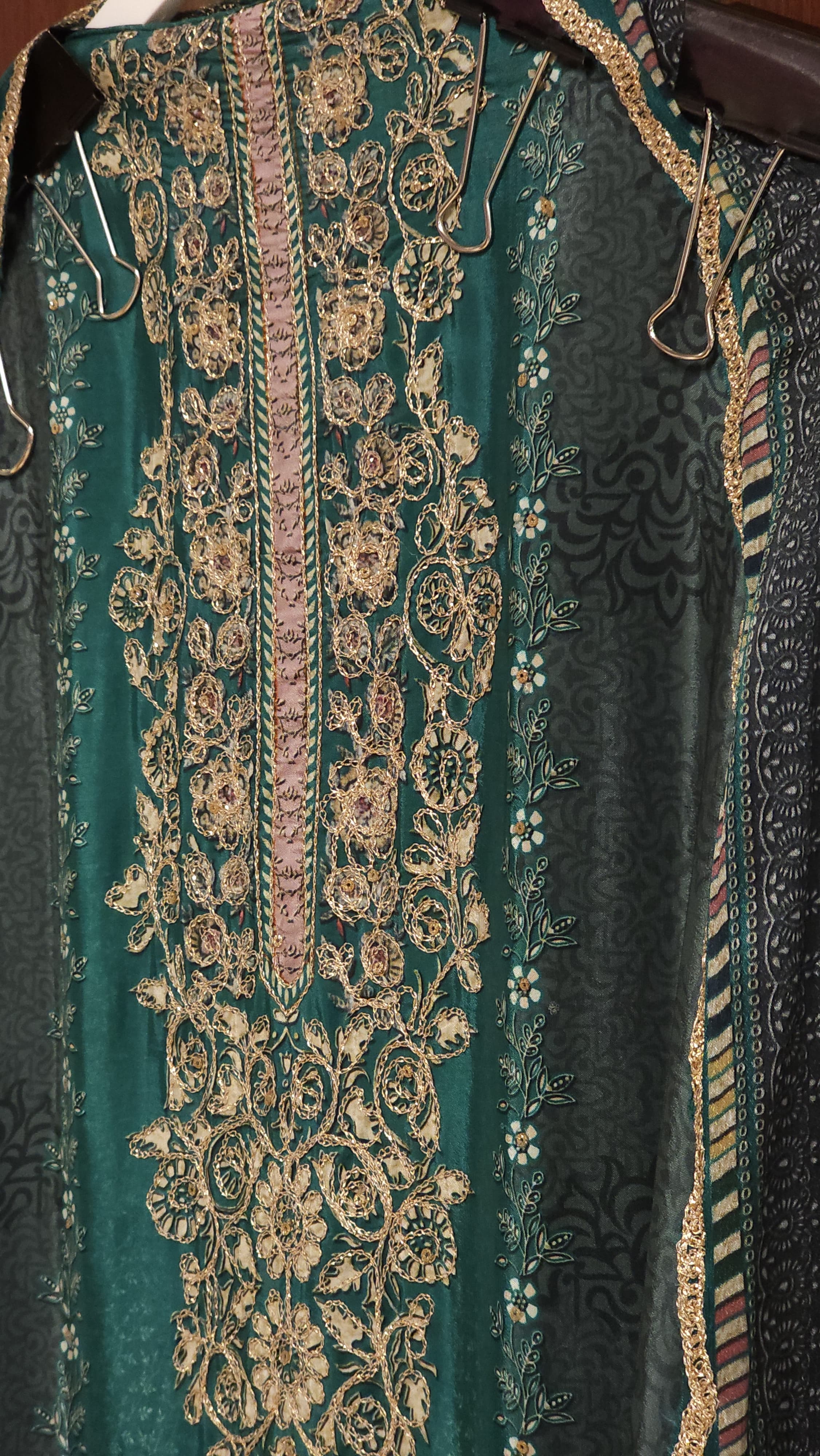 Eid Special- Crepe Embroidery Suit 1.O