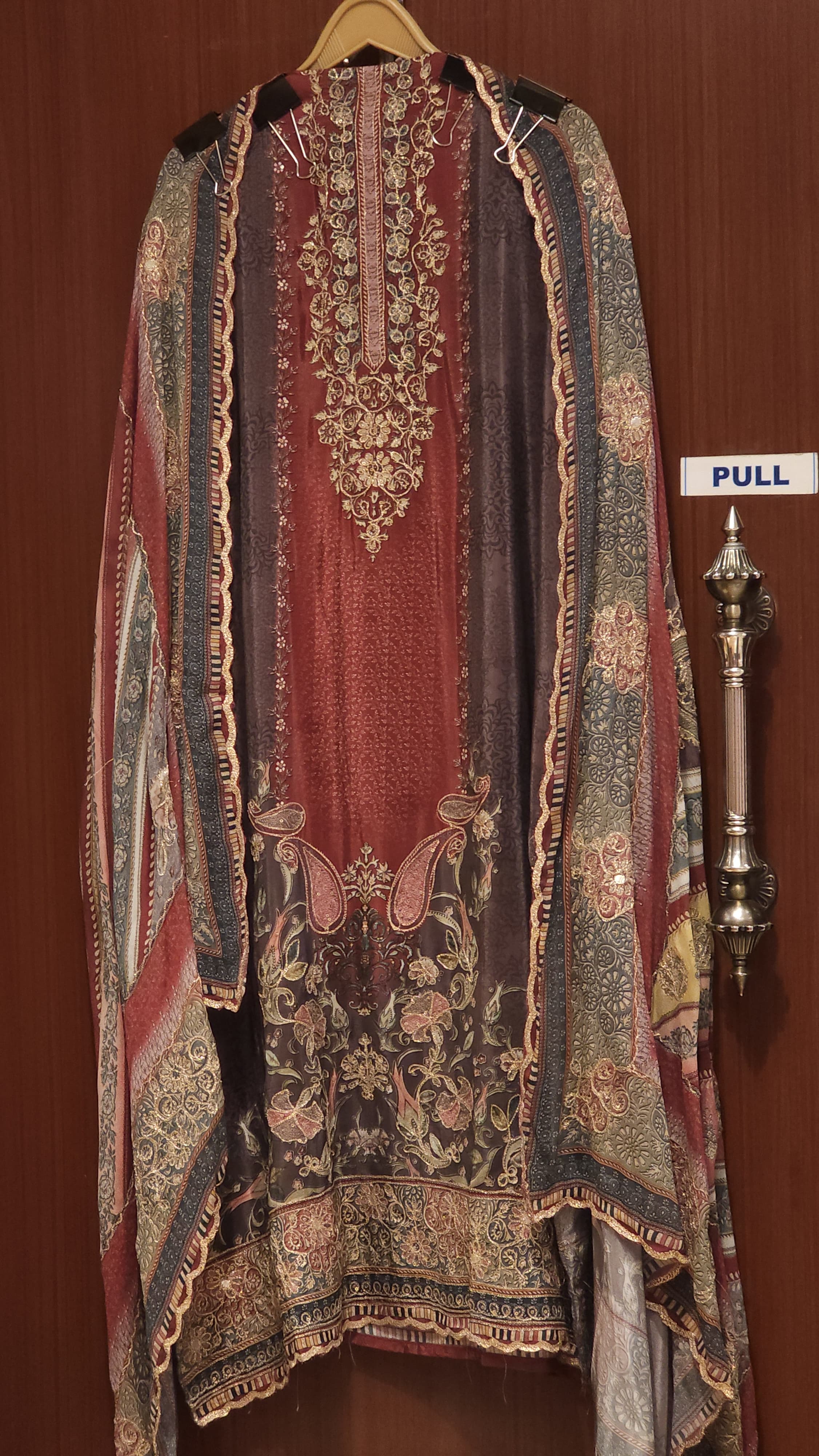 Eid Special- Crepe Embroidery Suit 1.O