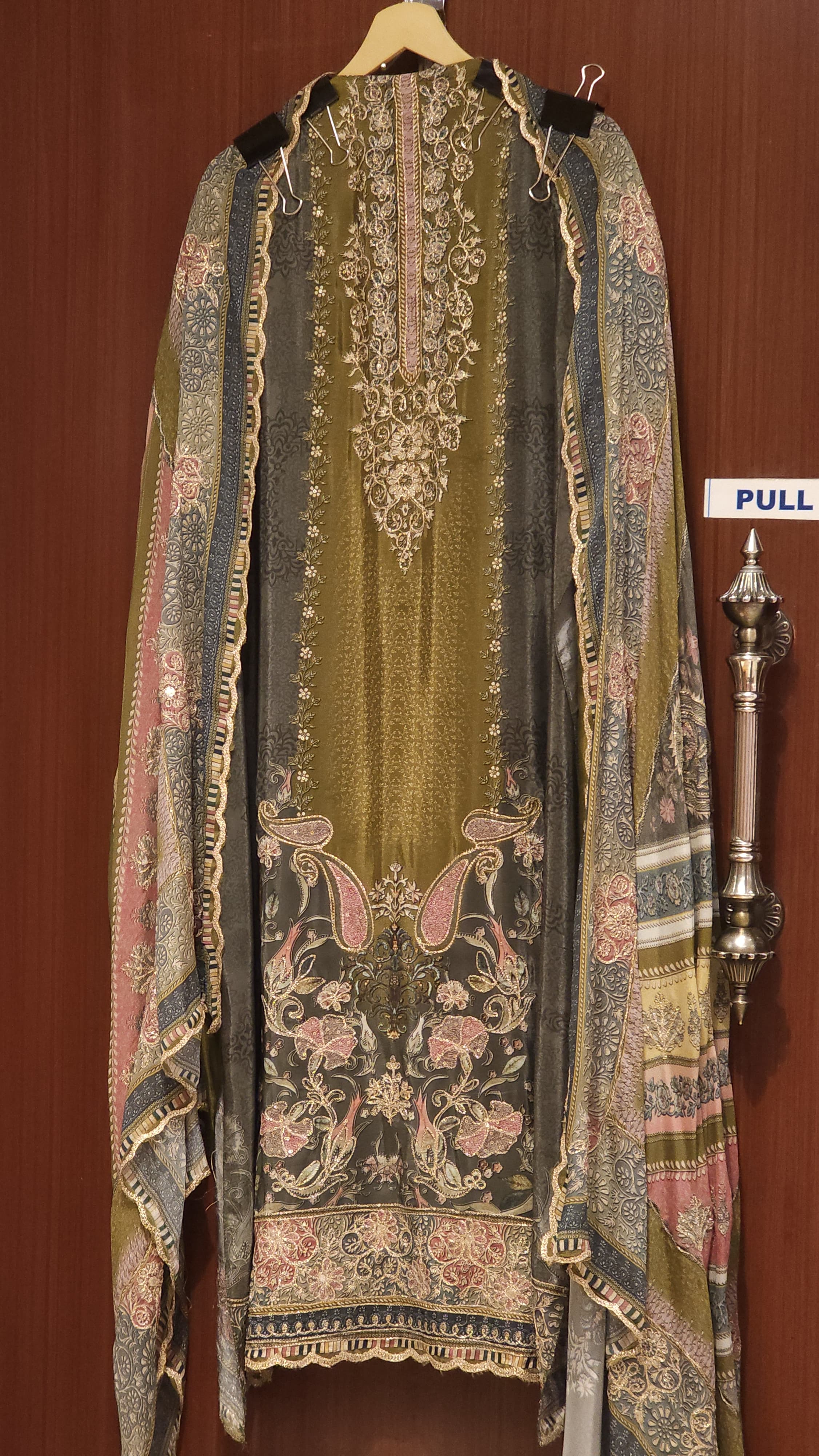 Eid Special- Crepe Embroidery Suit 1.O