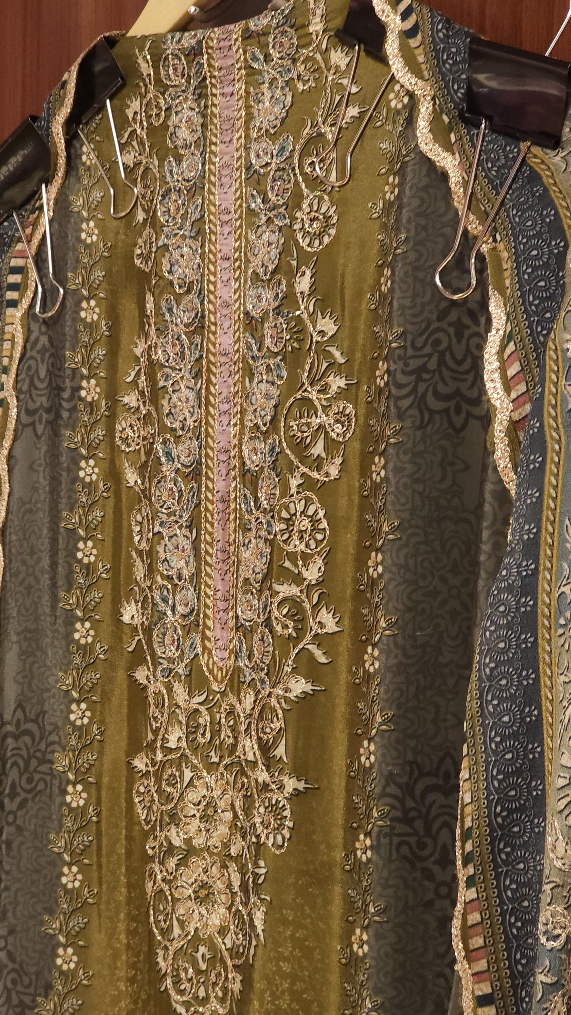 Eid Special- Crepe Embroidery Suit 1.O