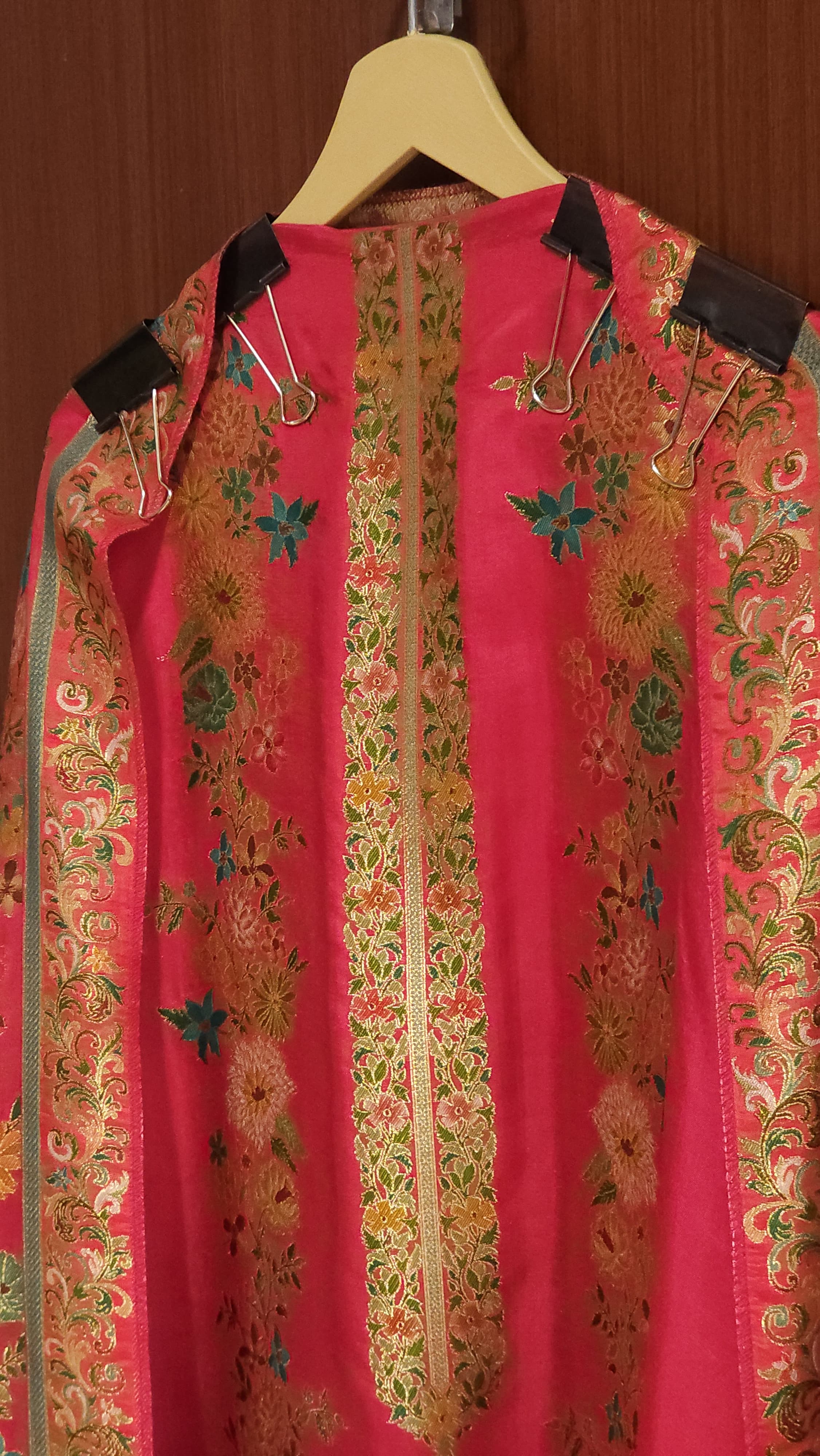 Silk Jacquard Weave suits with Position Printing 6.O