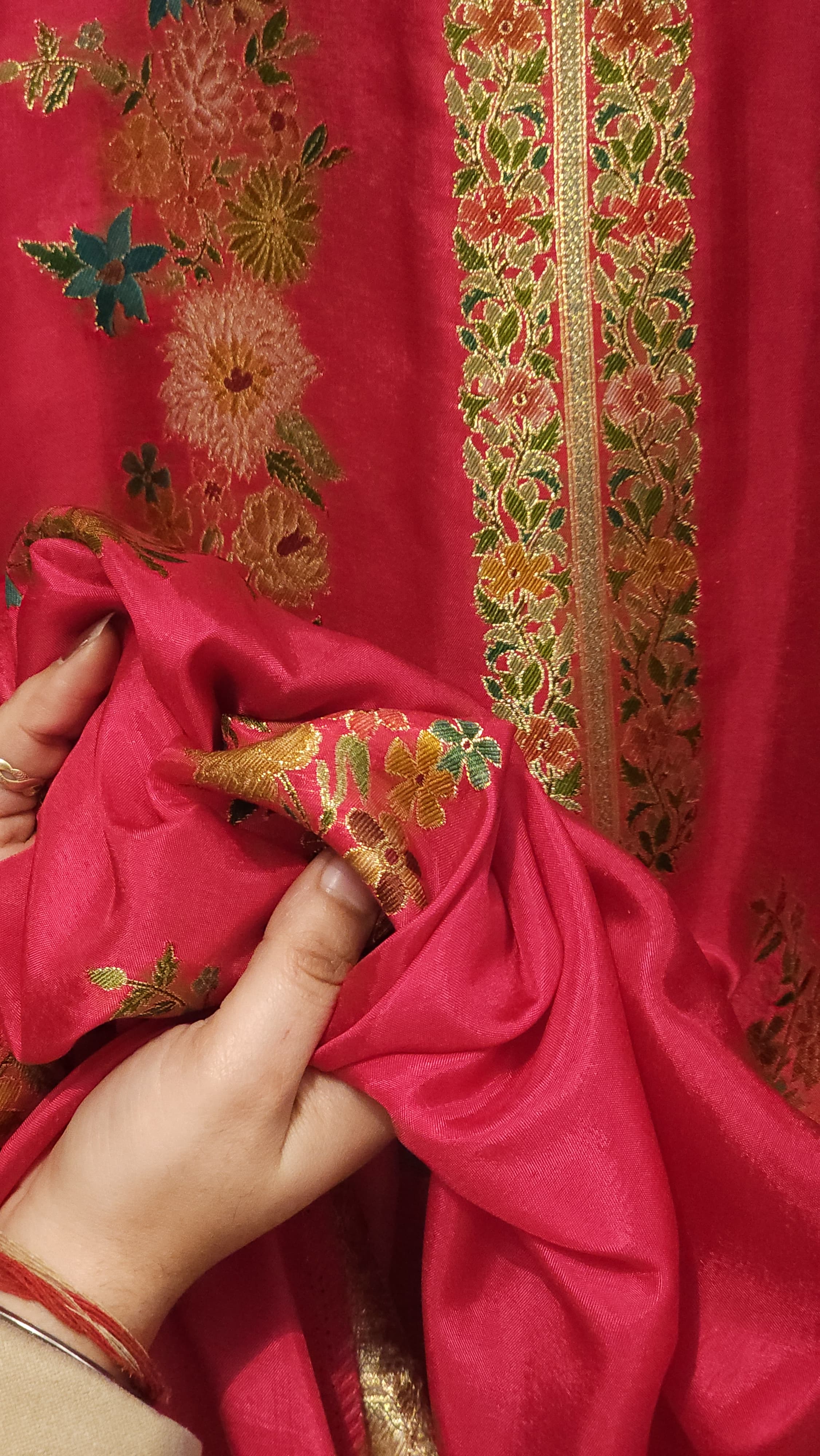 Silk Jacquard Weave suits with Position Printing 6.O