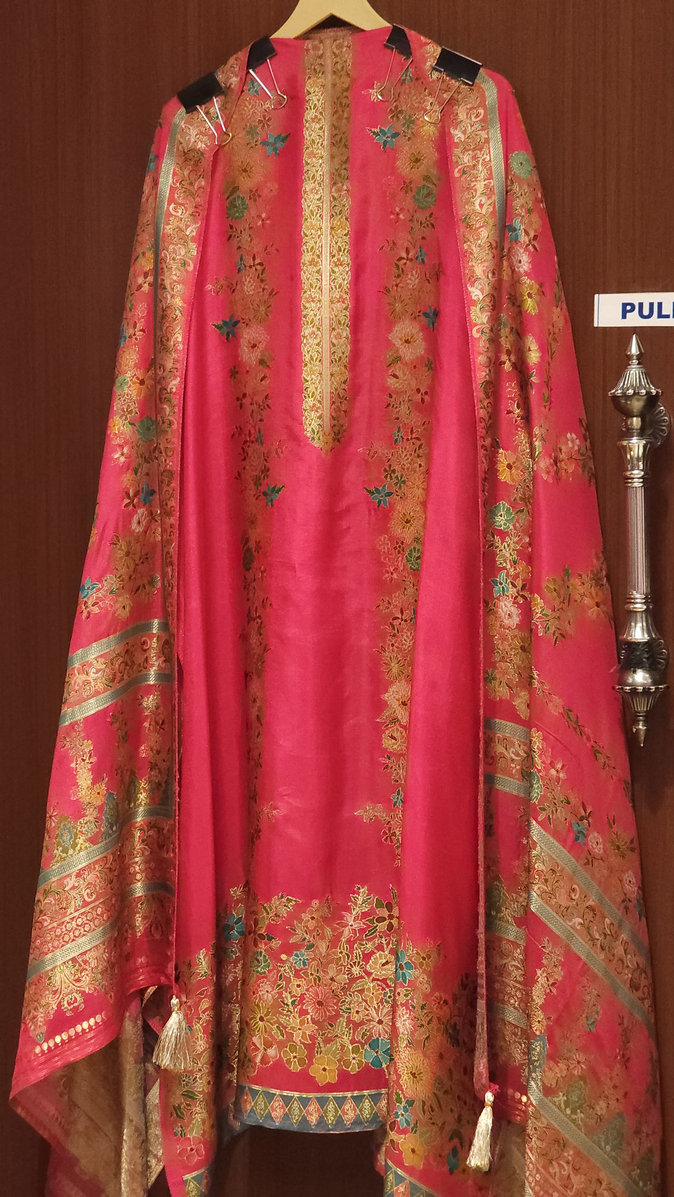 Silk Jacquard Weave suits with Position Printing 6.O