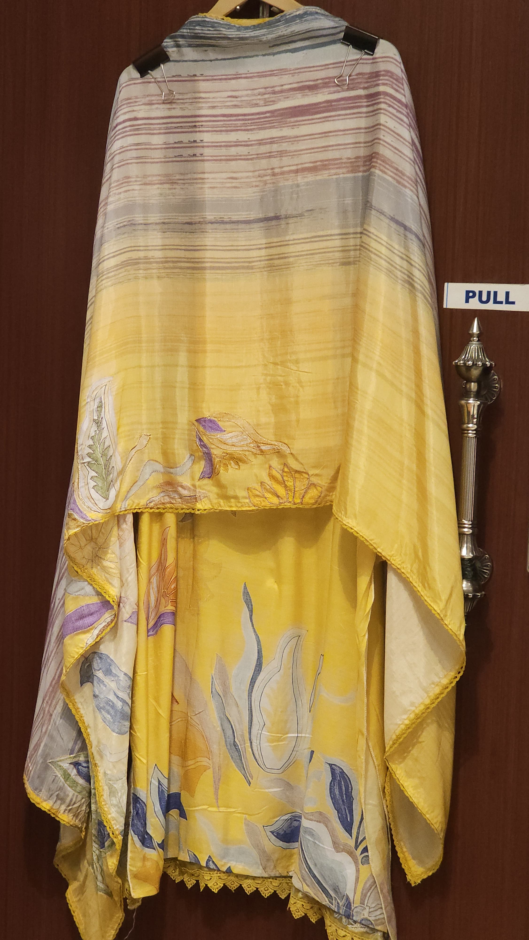 Yellow Muslin Summer Edit (Embroidered Dupatta)
