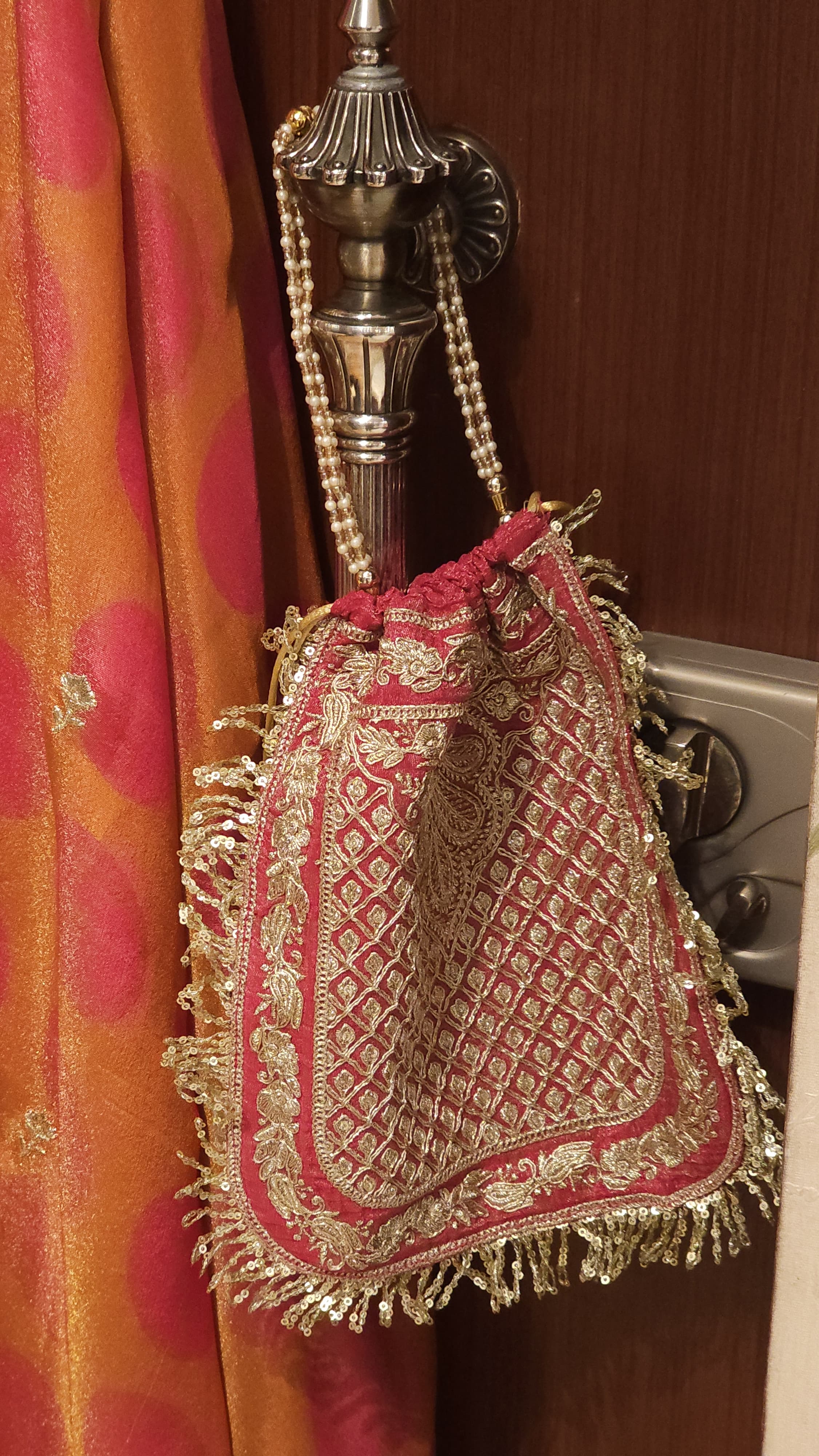 Wrinkled Tissue Suit– Summer Formal Edit (Printed Dupatta)