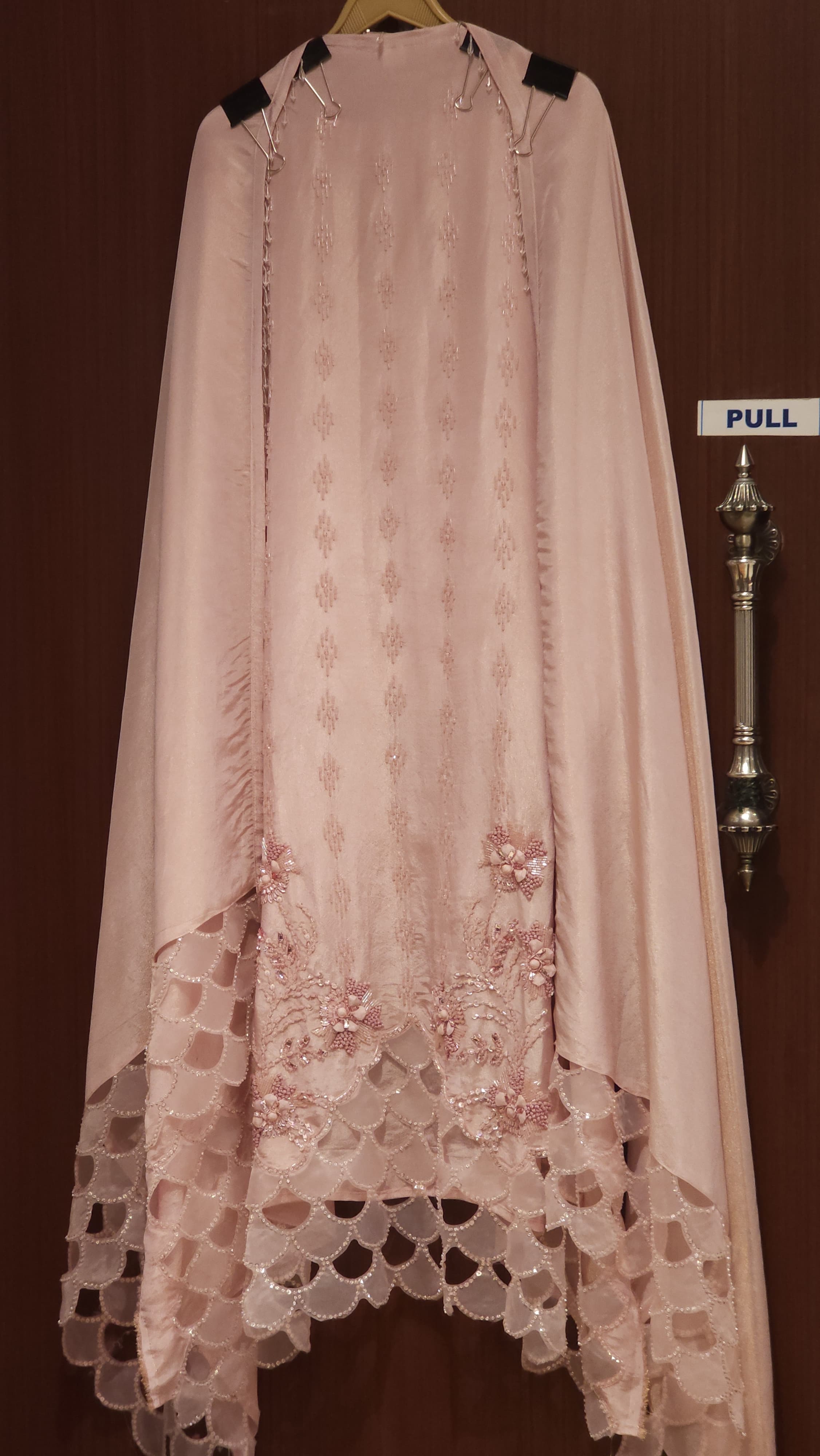 Indo-Western Tissue Suit Cutwork 2.O