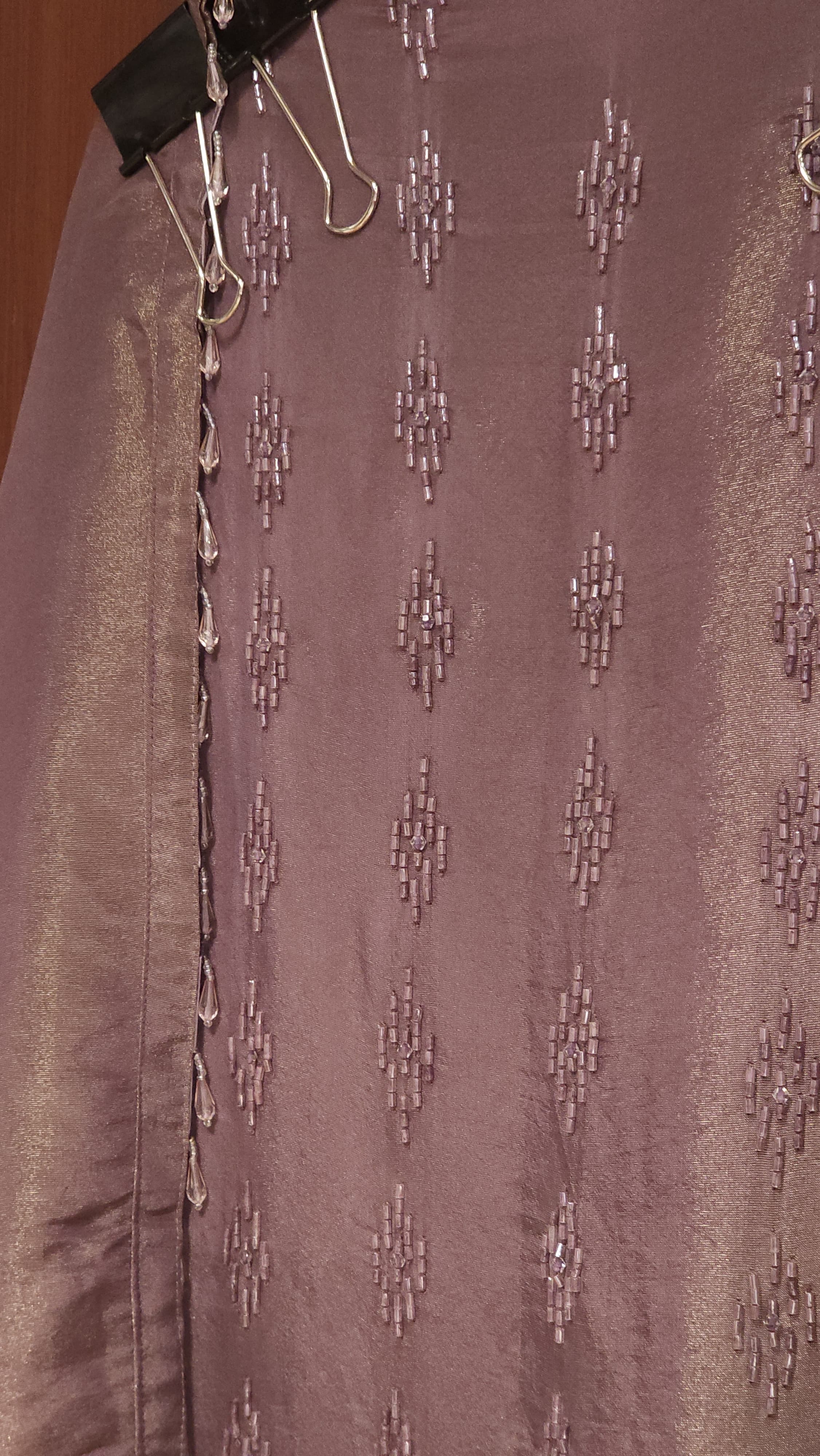 Indo-Western Tissue Suit Cutwork 2.O