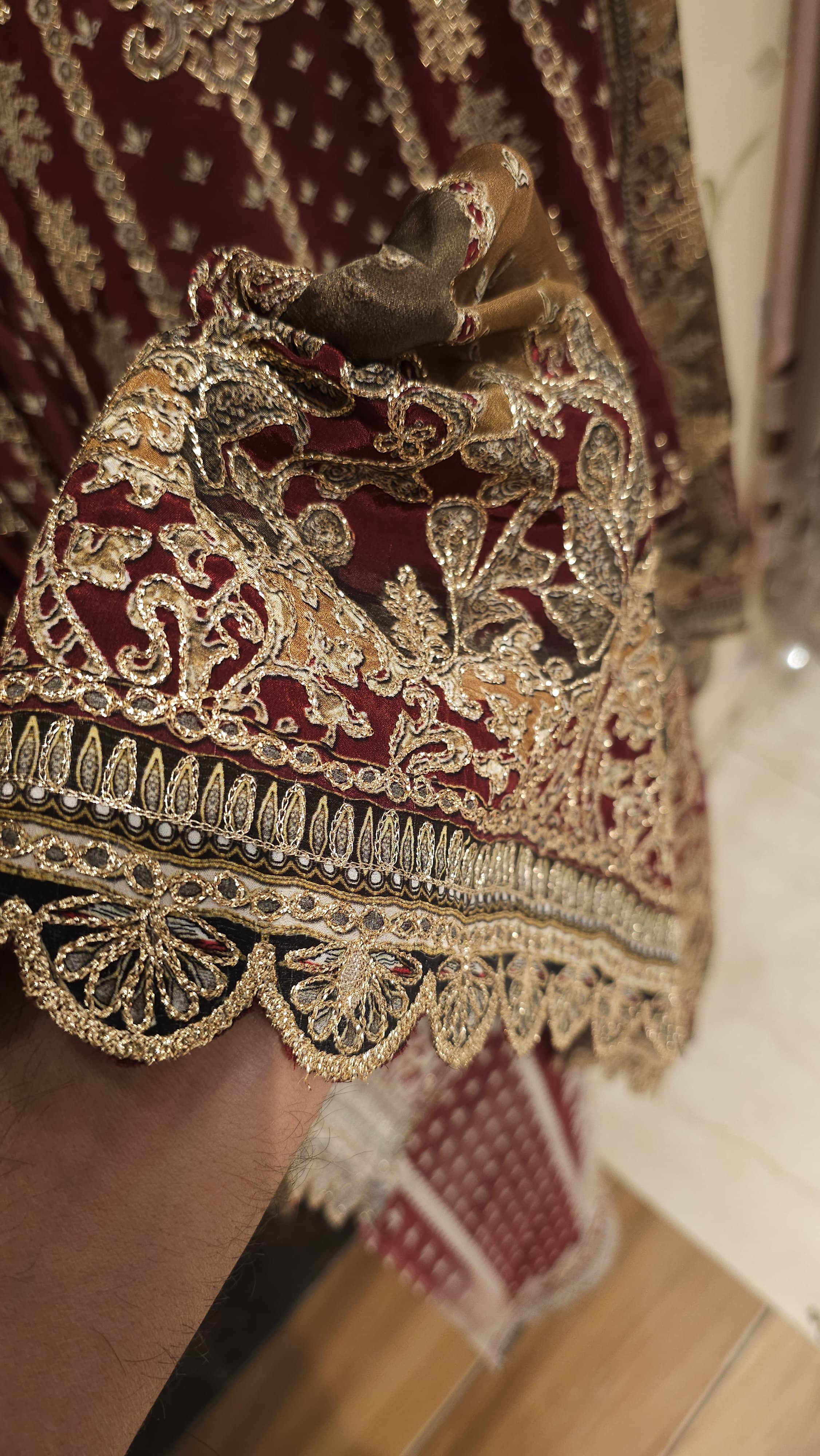 Anarkali Look Pure Crepe A-Line Suit 7.0