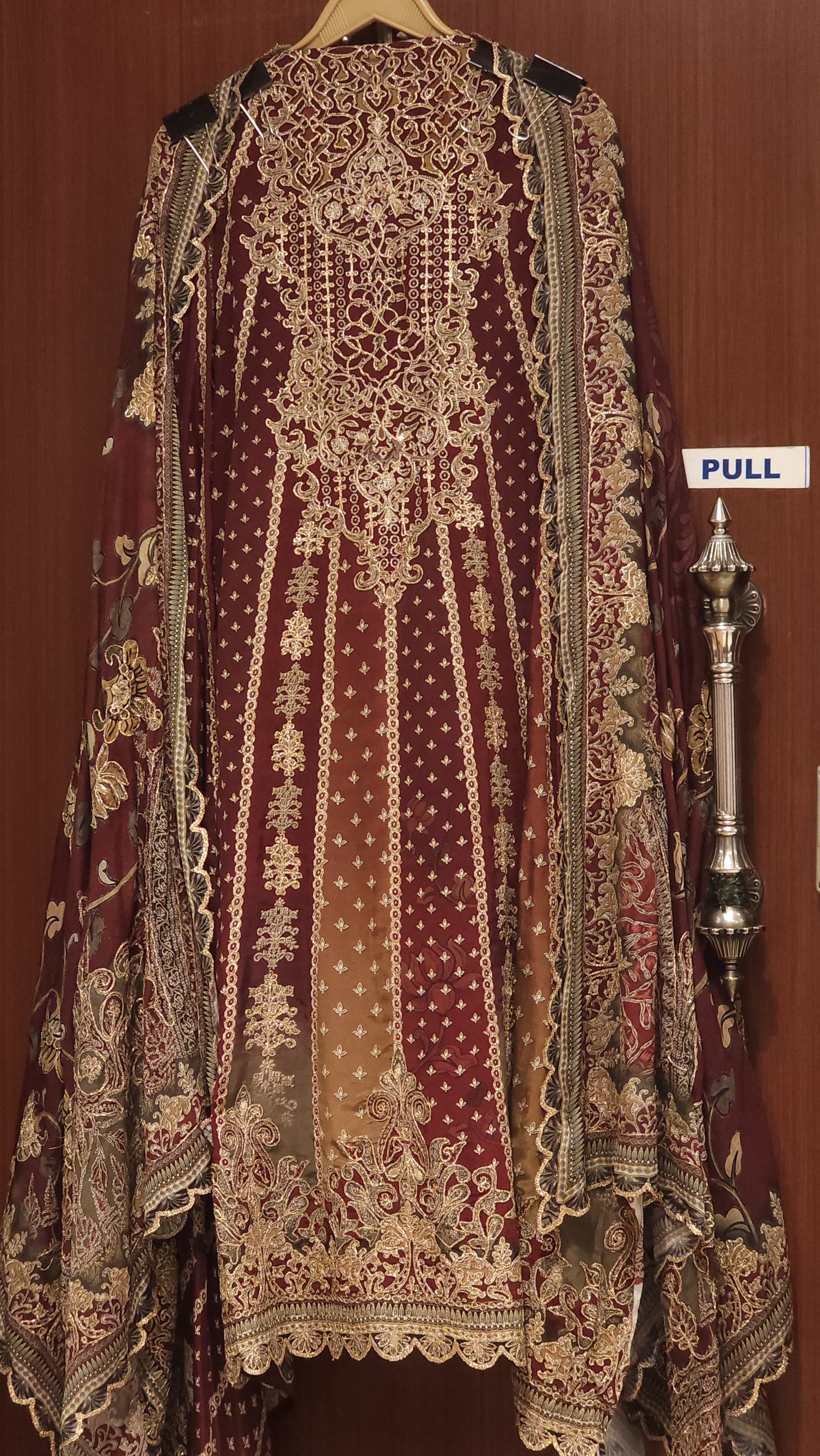Anarkali Look Pure Crepe A-Line Suit 7.0