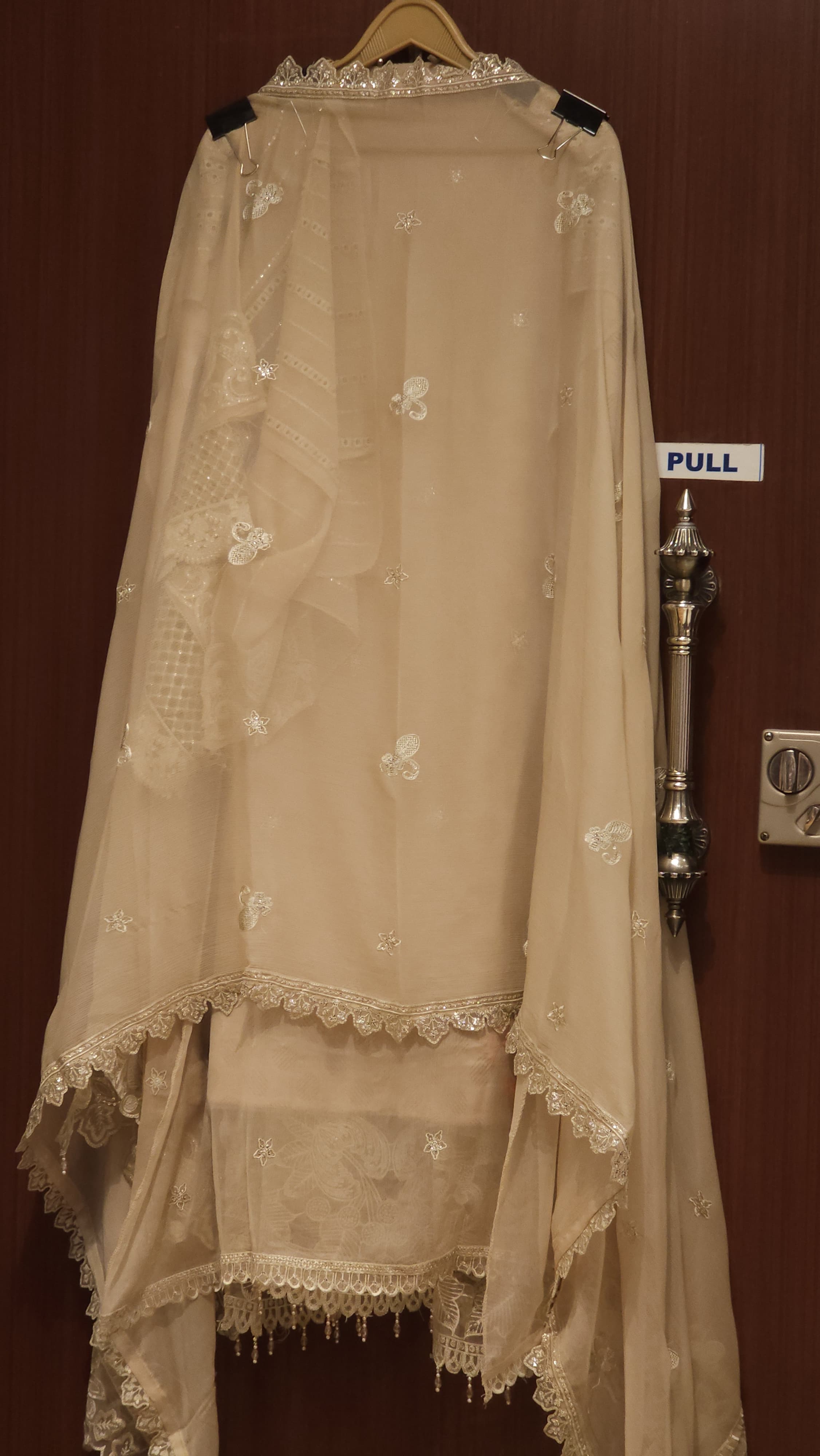 Luxury Pakistani Chiffon Embroidered Suit 1.O
