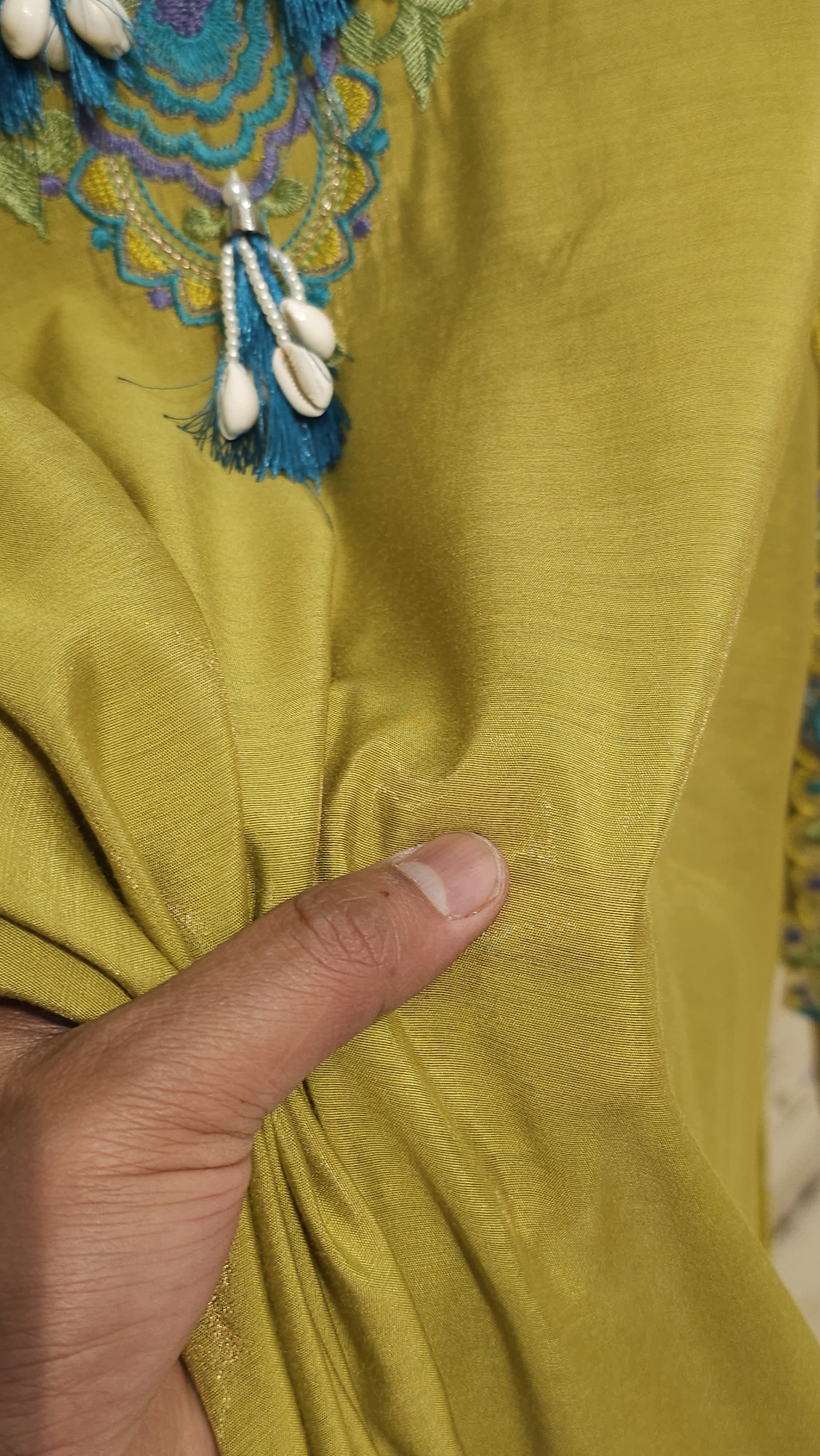 Organza Dupatta Modal Cotton Embroidered Suit