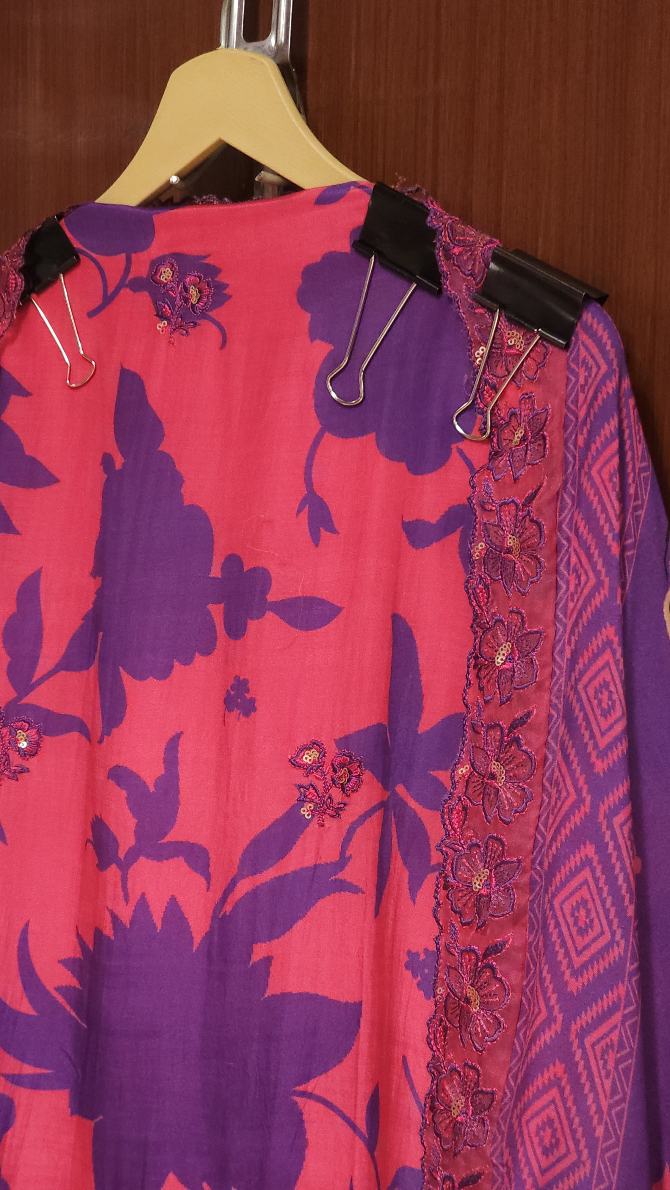 Cabana Print Pure Muslin Suit 6.O