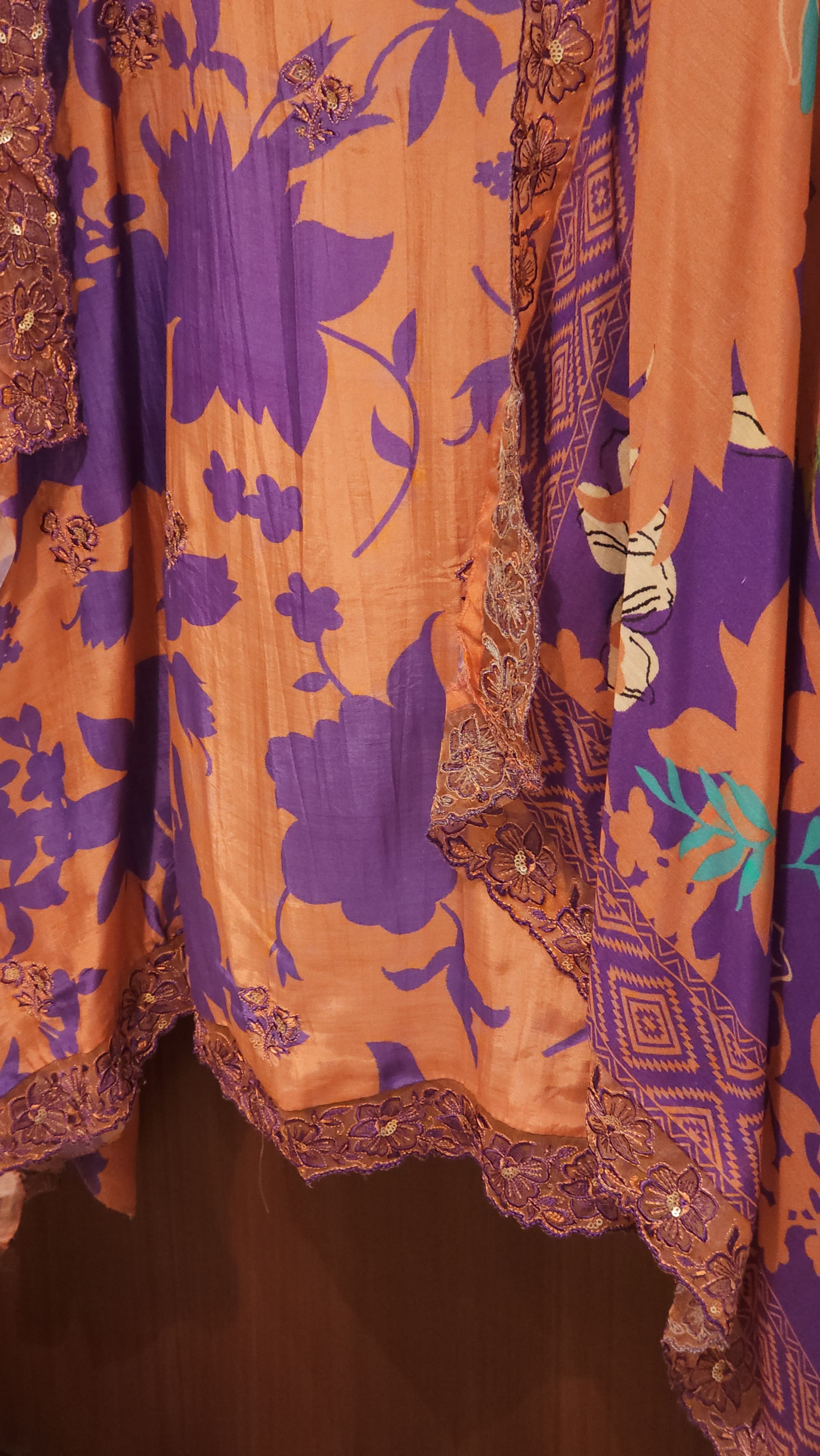 Cabana Print Pure Muslin Suit 6.O