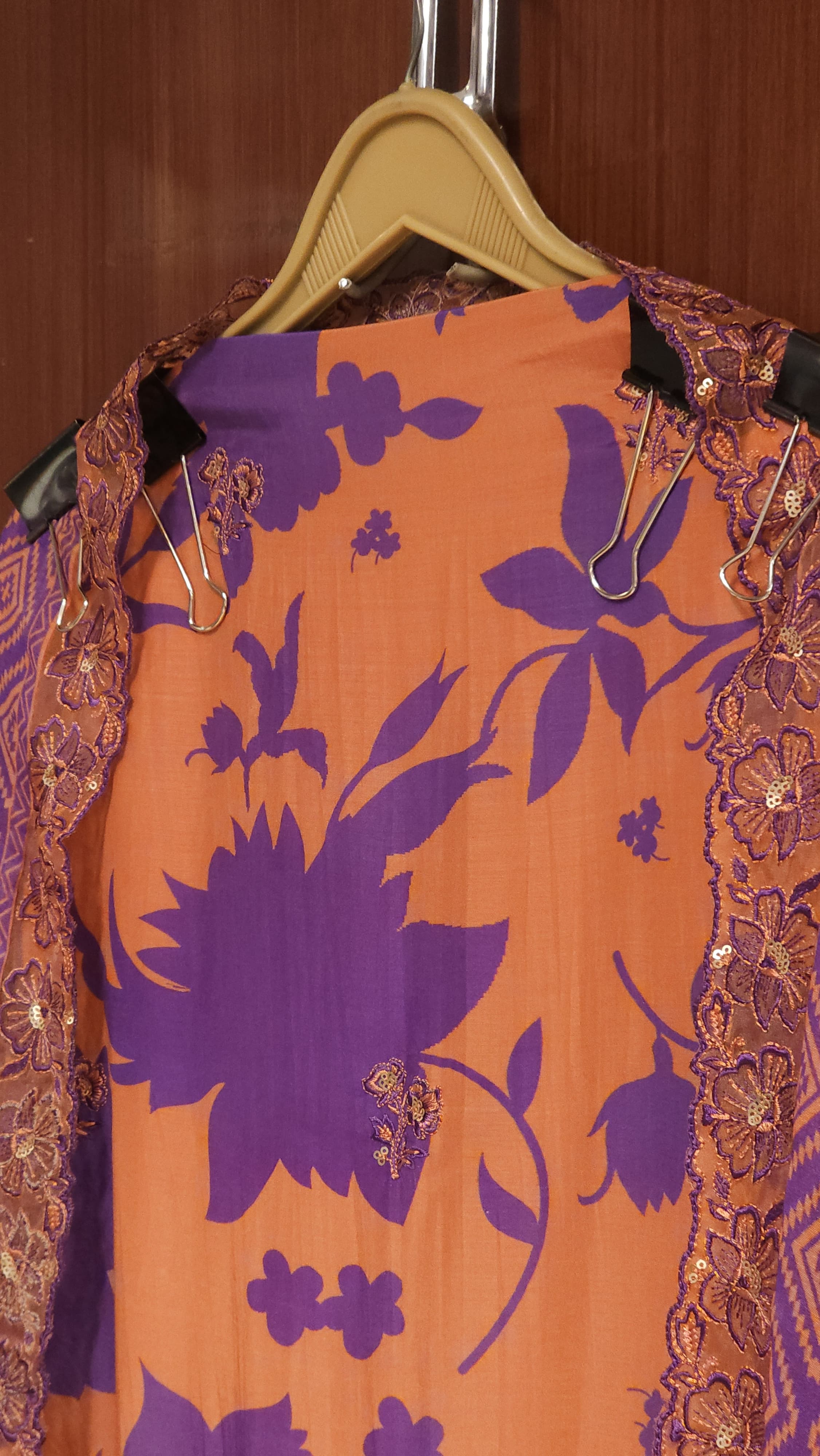 Cabana Print Pure Muslin Suit 6.O