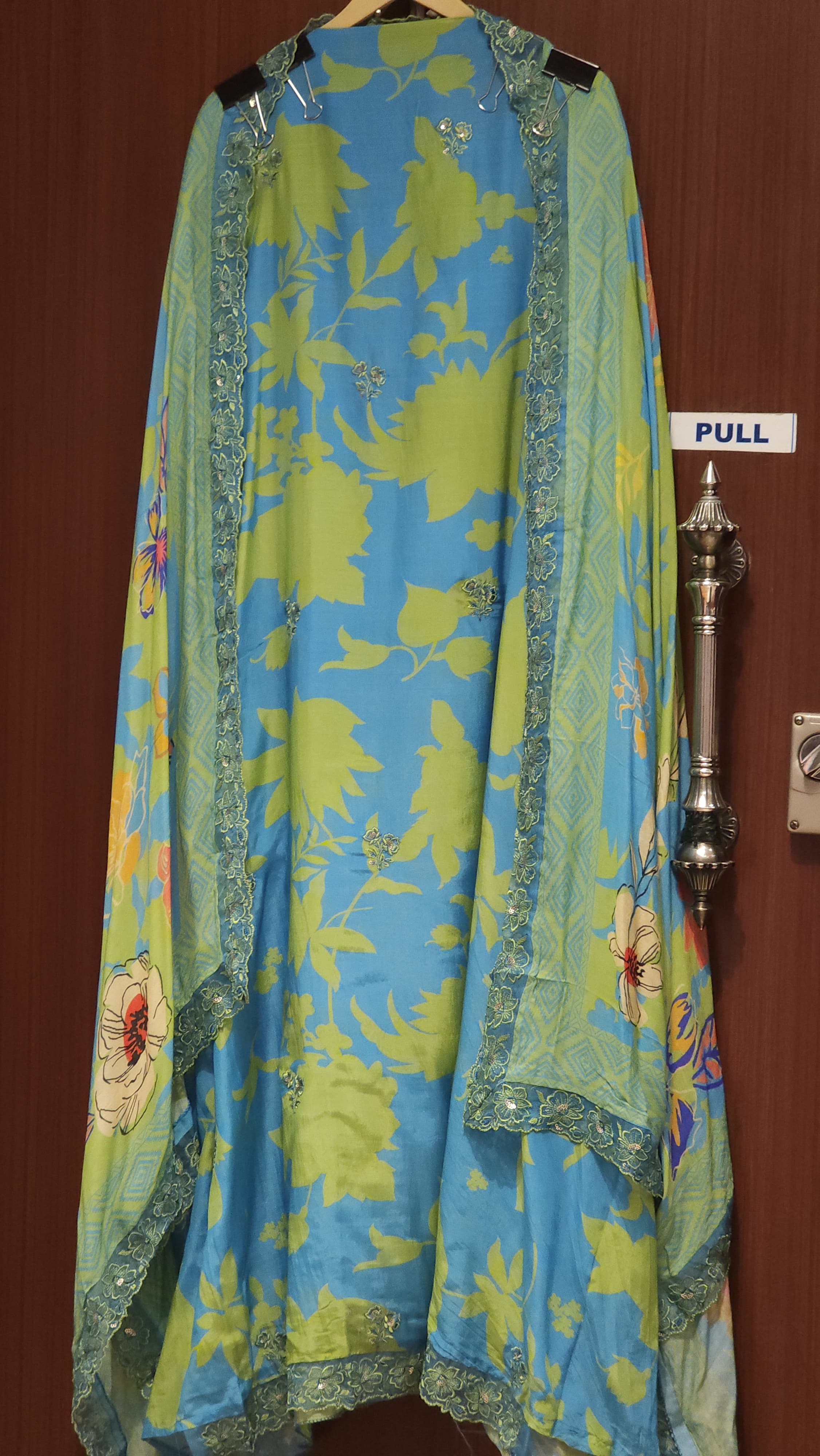 Cabana Print Pure Muslin Suit 6.O