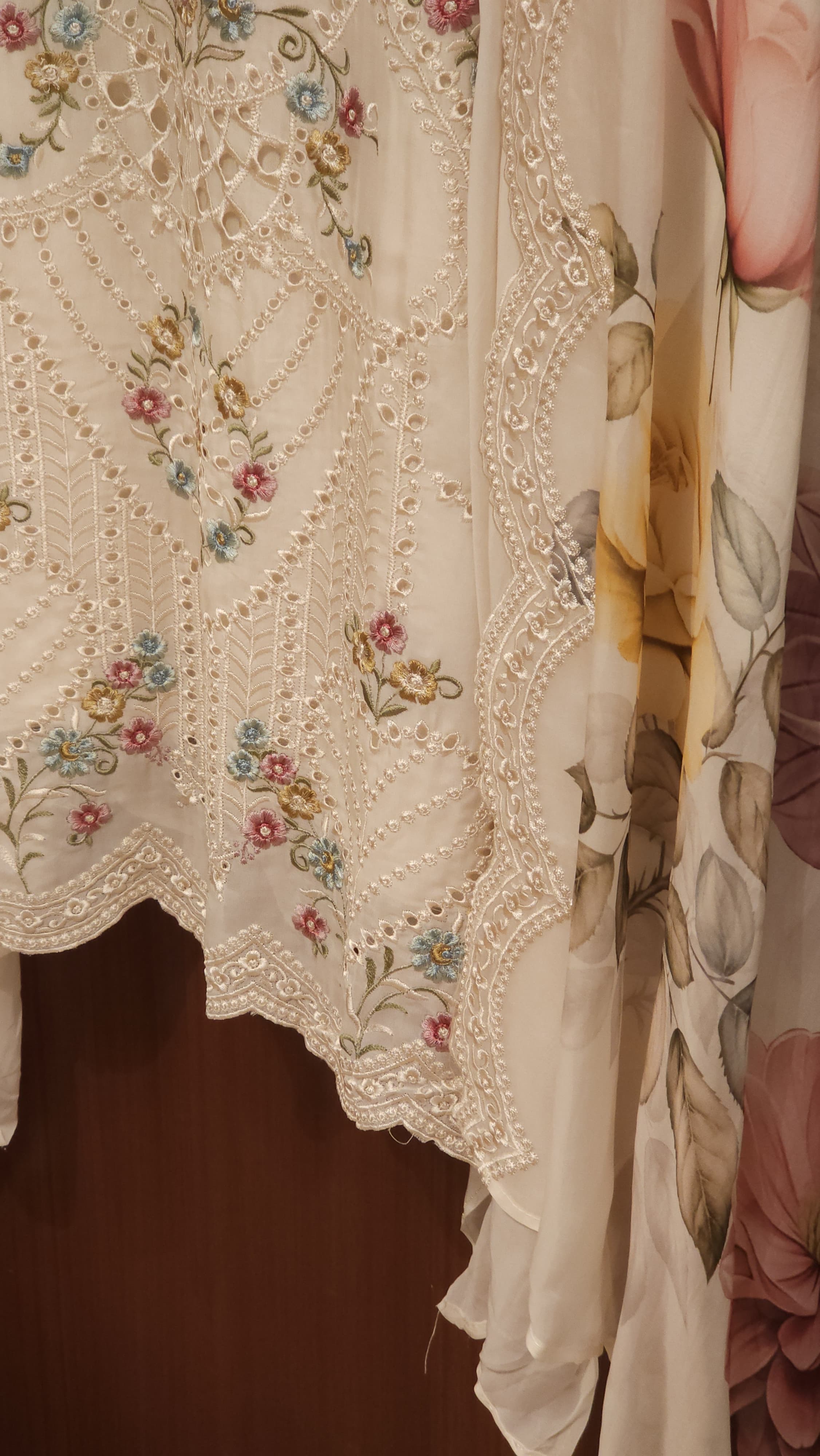 Pakistani Suit Cutwork & Threadwork 1.O