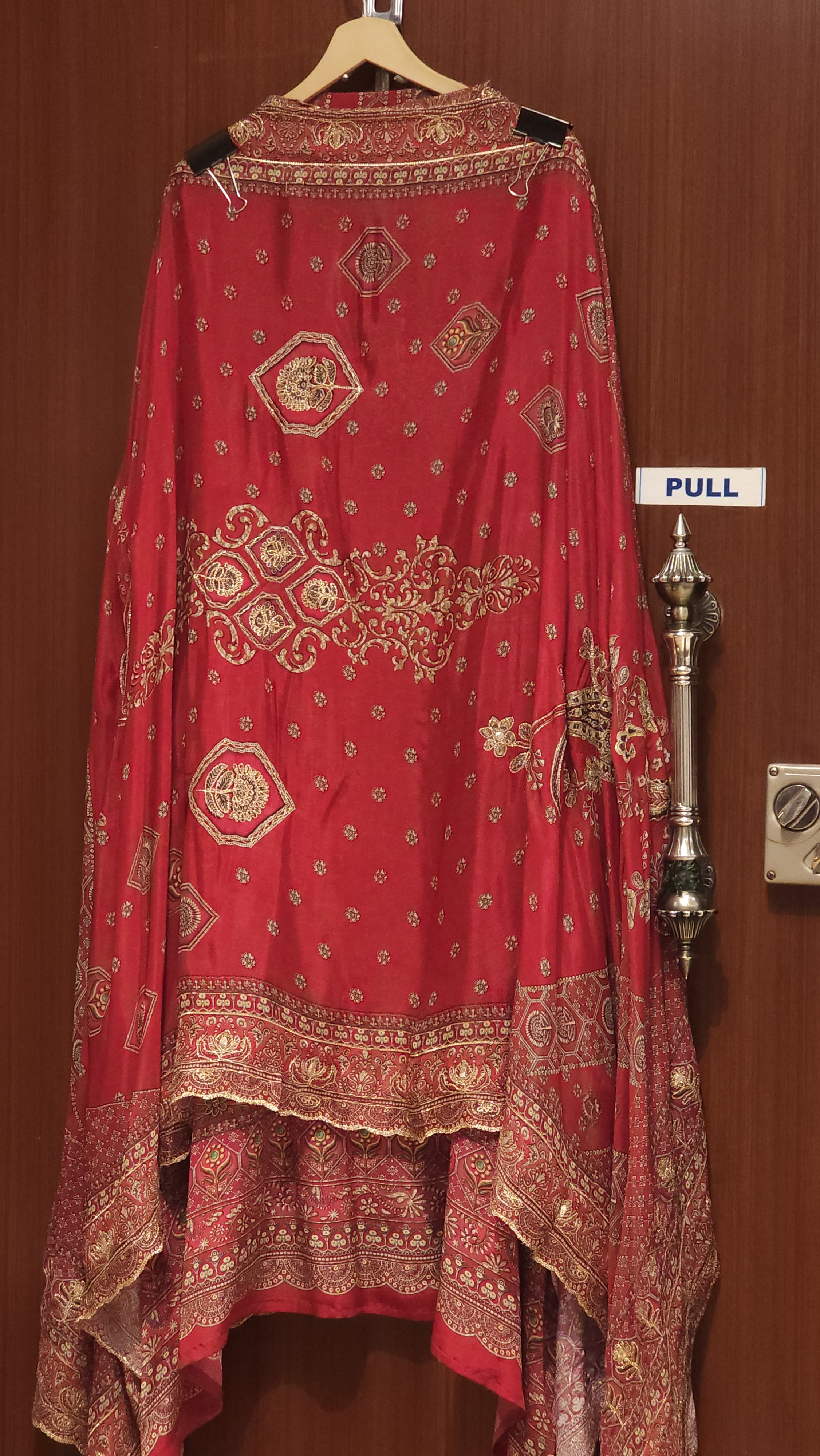 Anarkali Look Pure Crepe A-Line Suit 8.0