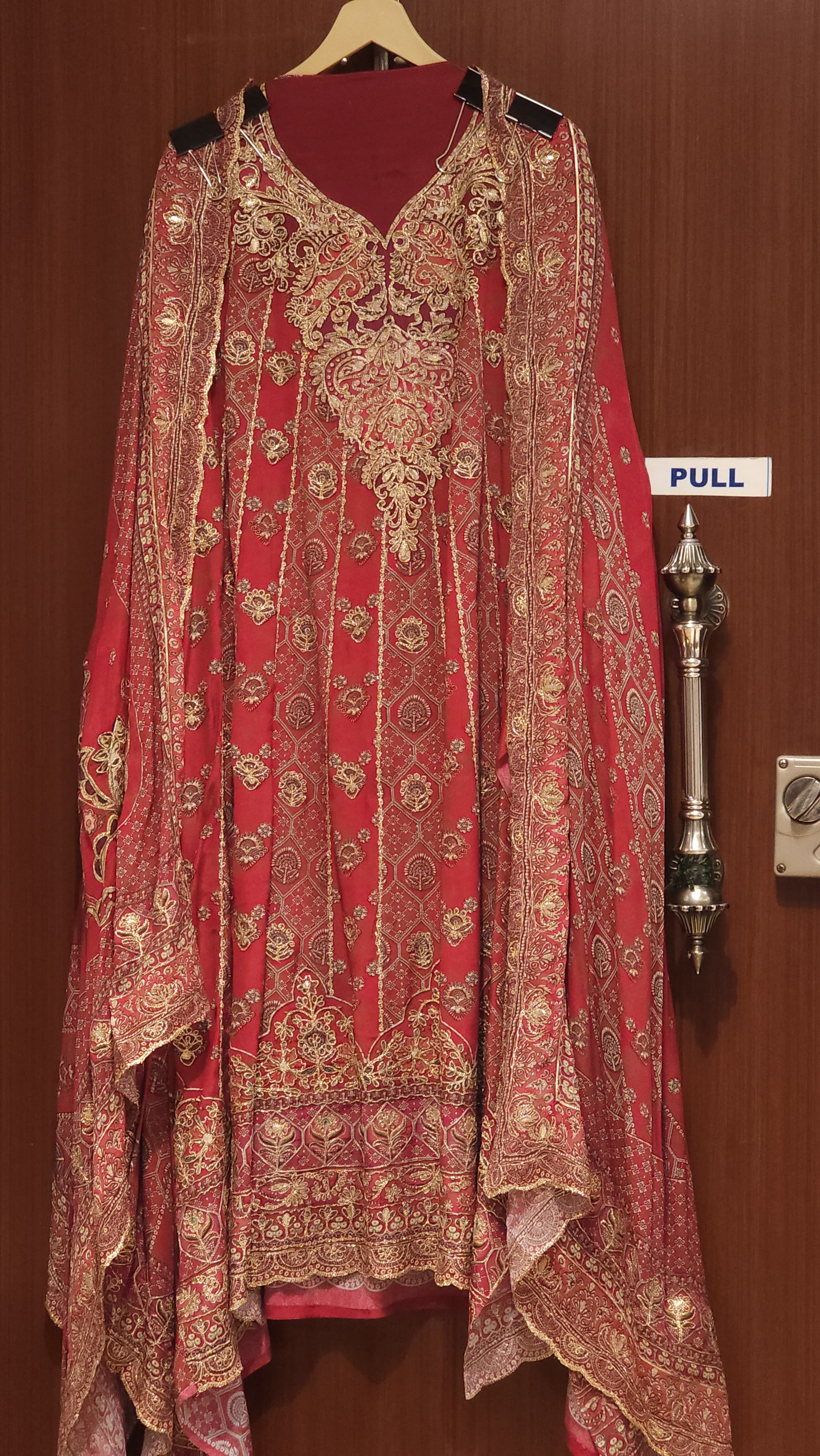 Anarkali Look Pure Crepe A-Line Suit 8.0