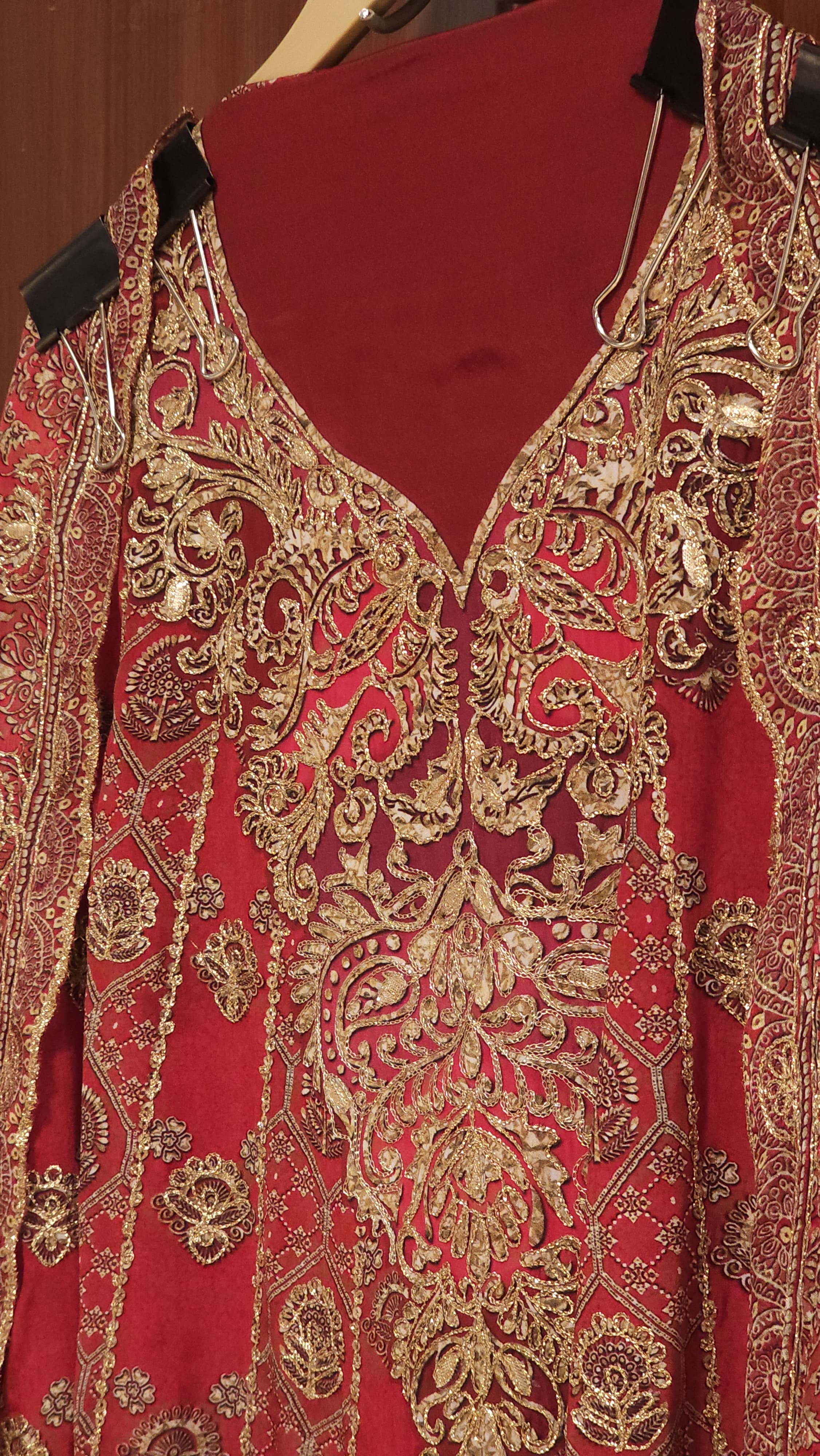 Anarkali Look Pure Crepe A-Line Suit 8.0