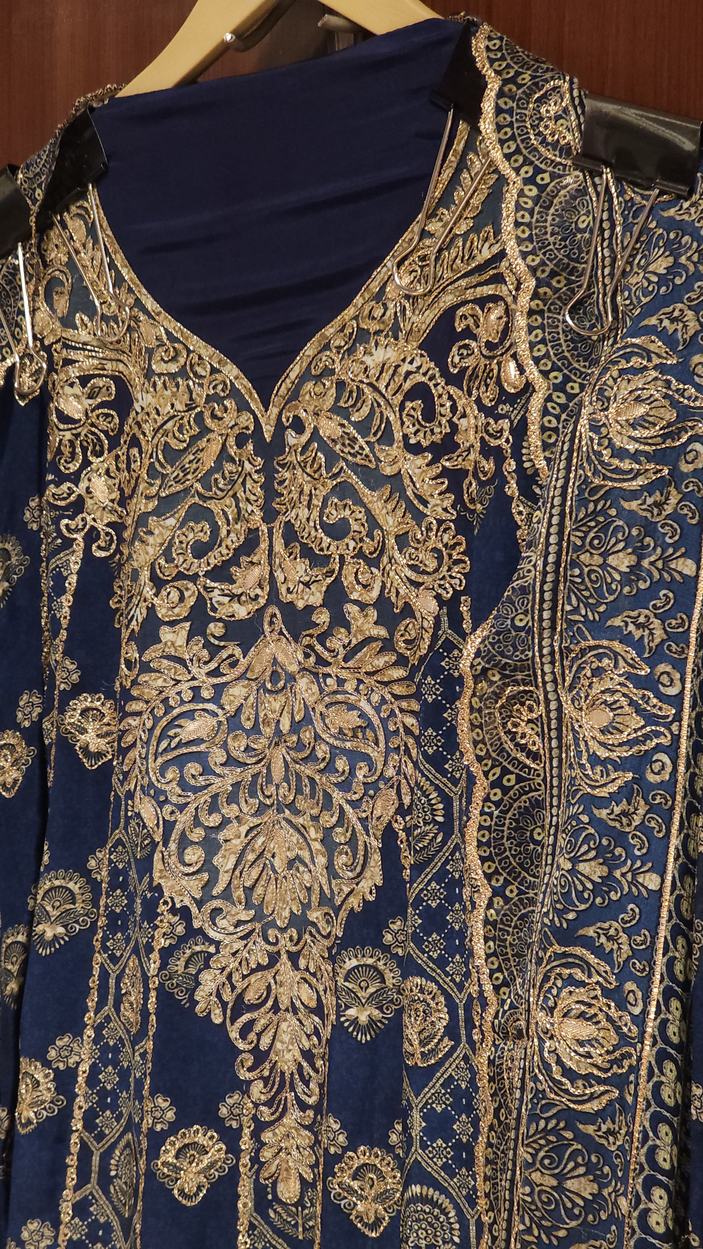 Anarkali Look Pure Crepe A-Line Suit 8.0