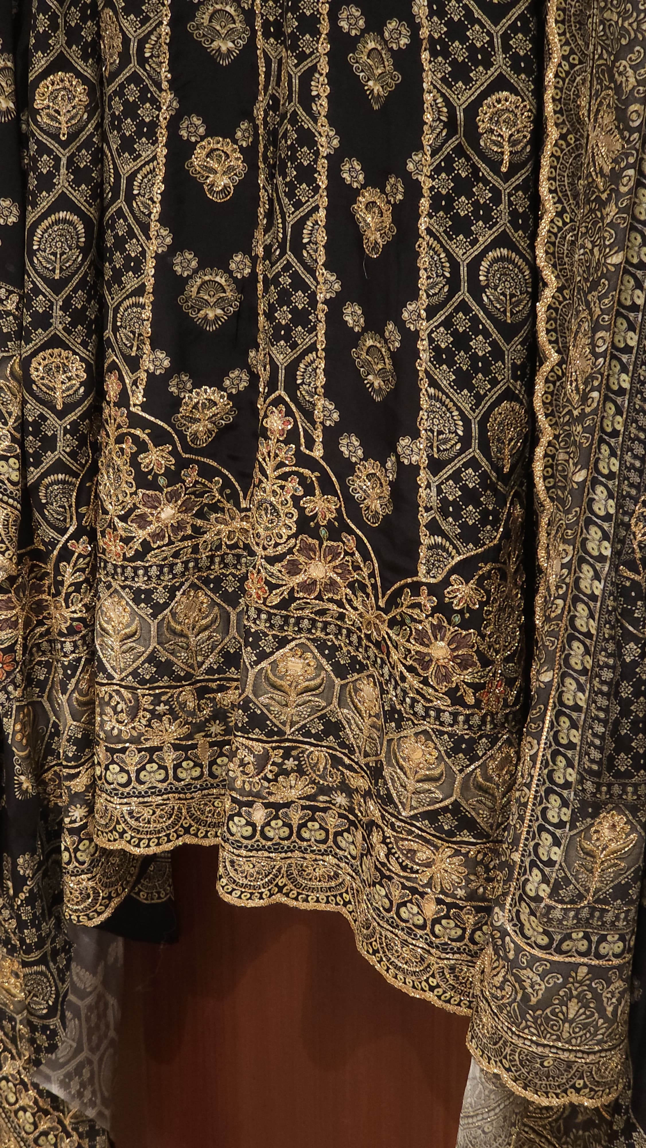 Anarkali Look Pure Crepe A-Line Suit 8.0