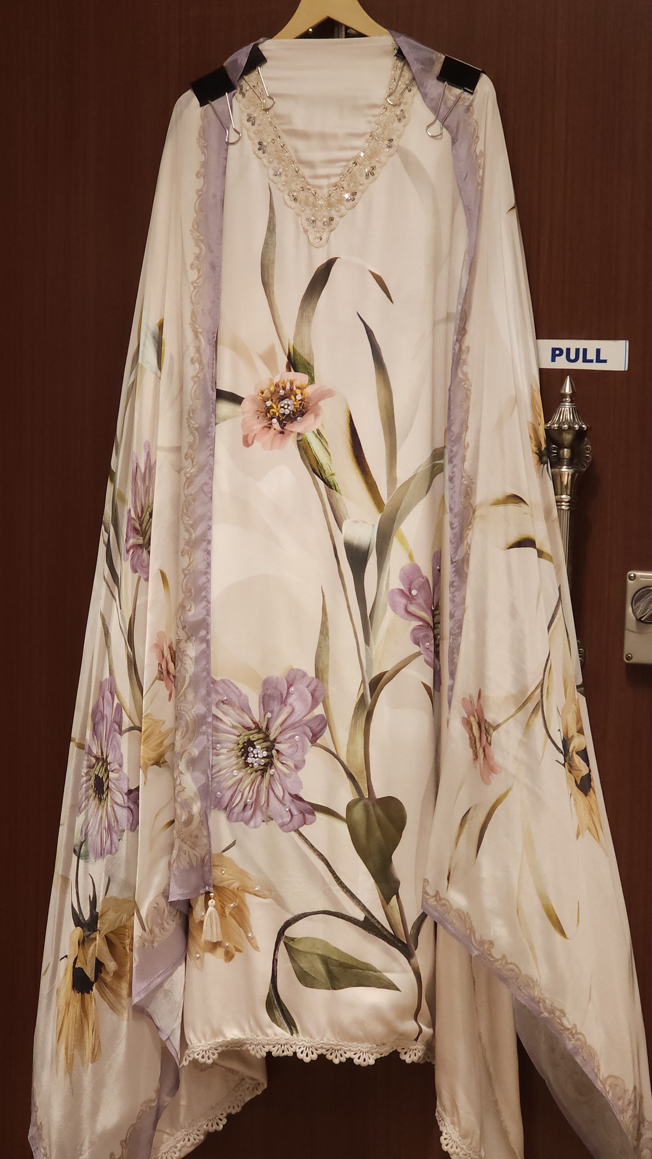 Premium Modal Muslin 2.O with chinnon dupatta