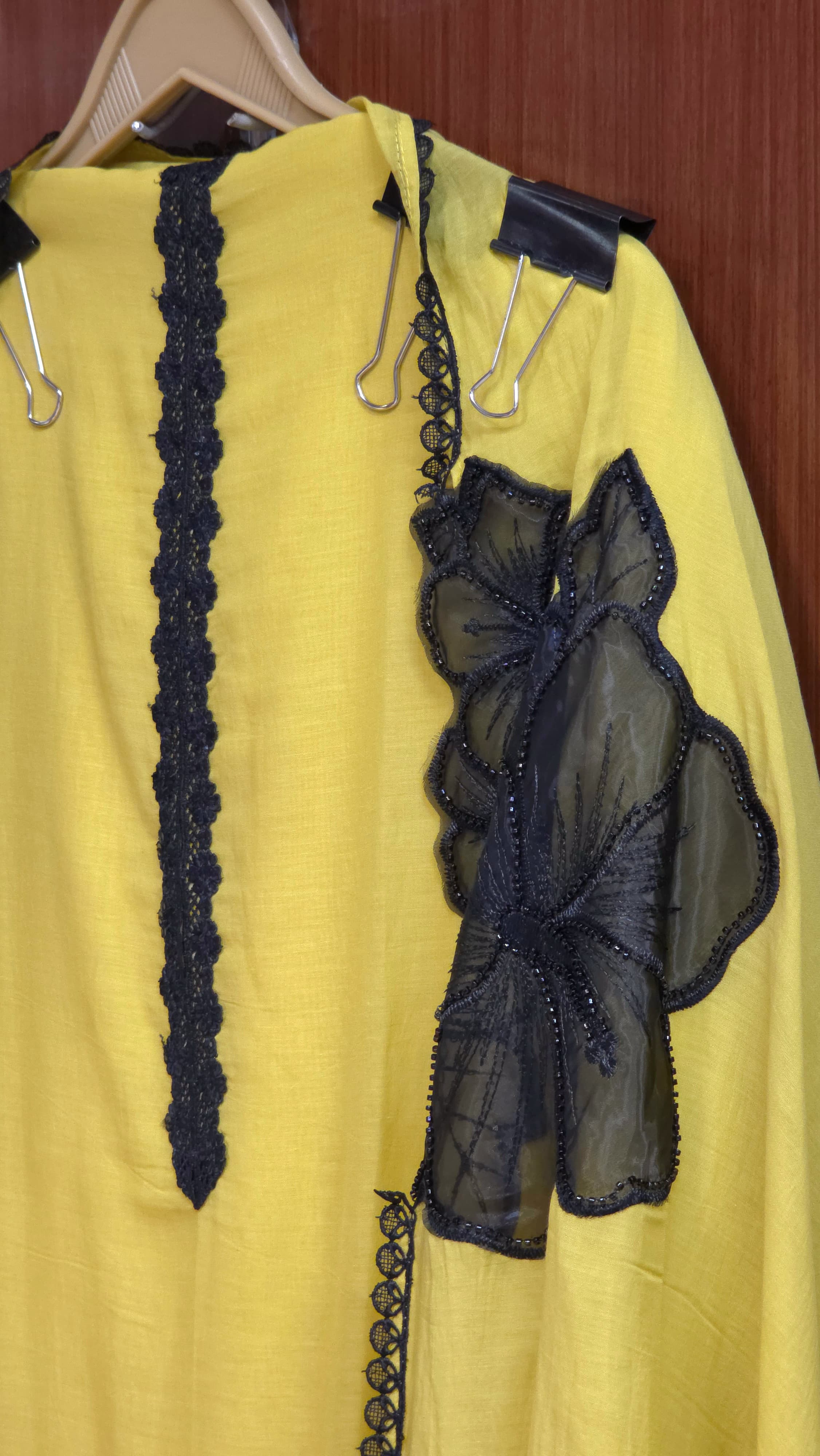 Applique & Crochet Mul Cotton Suit 2.O