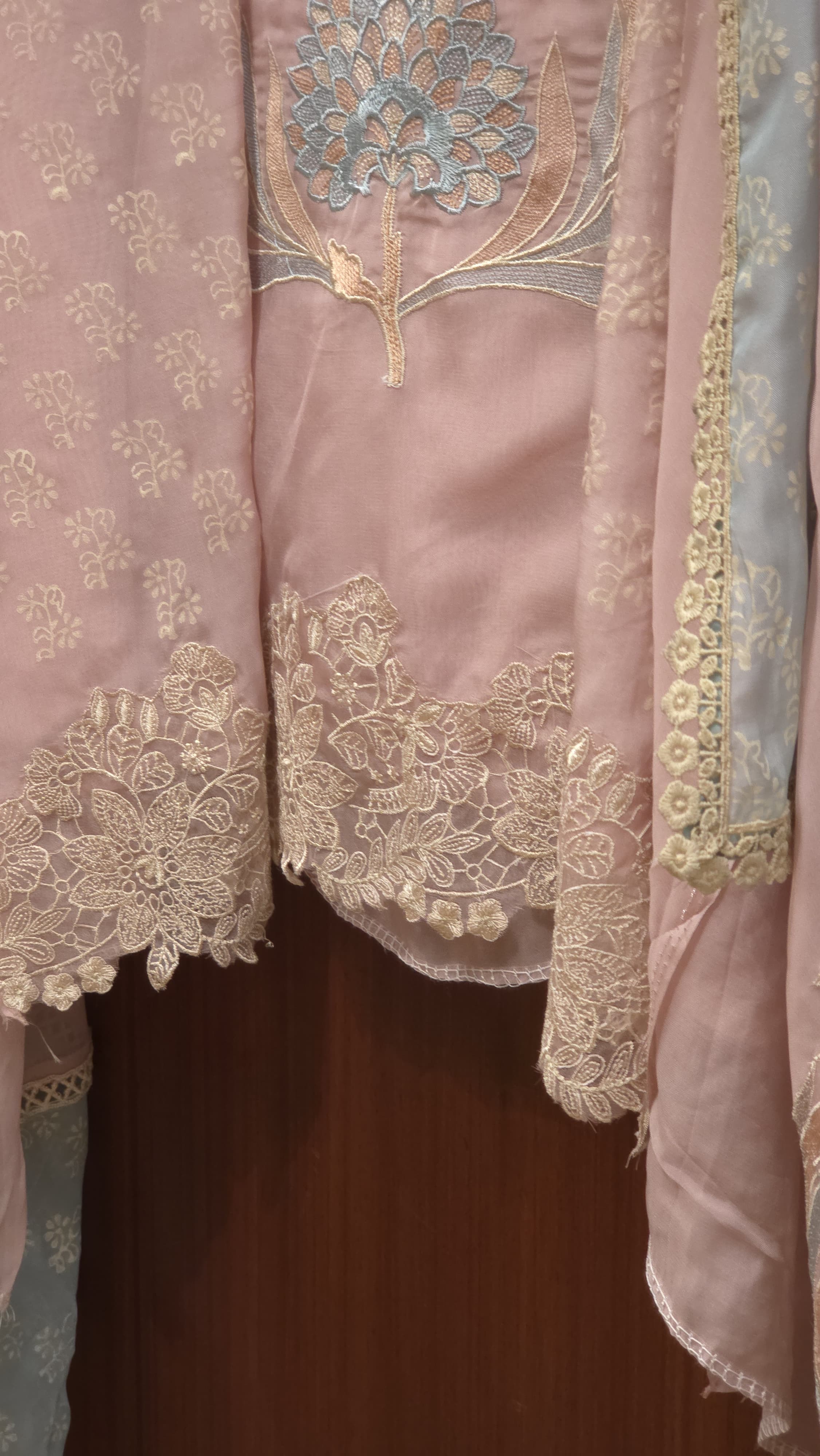 Exhibition's Choice Pakistani Organza Suit 1.O